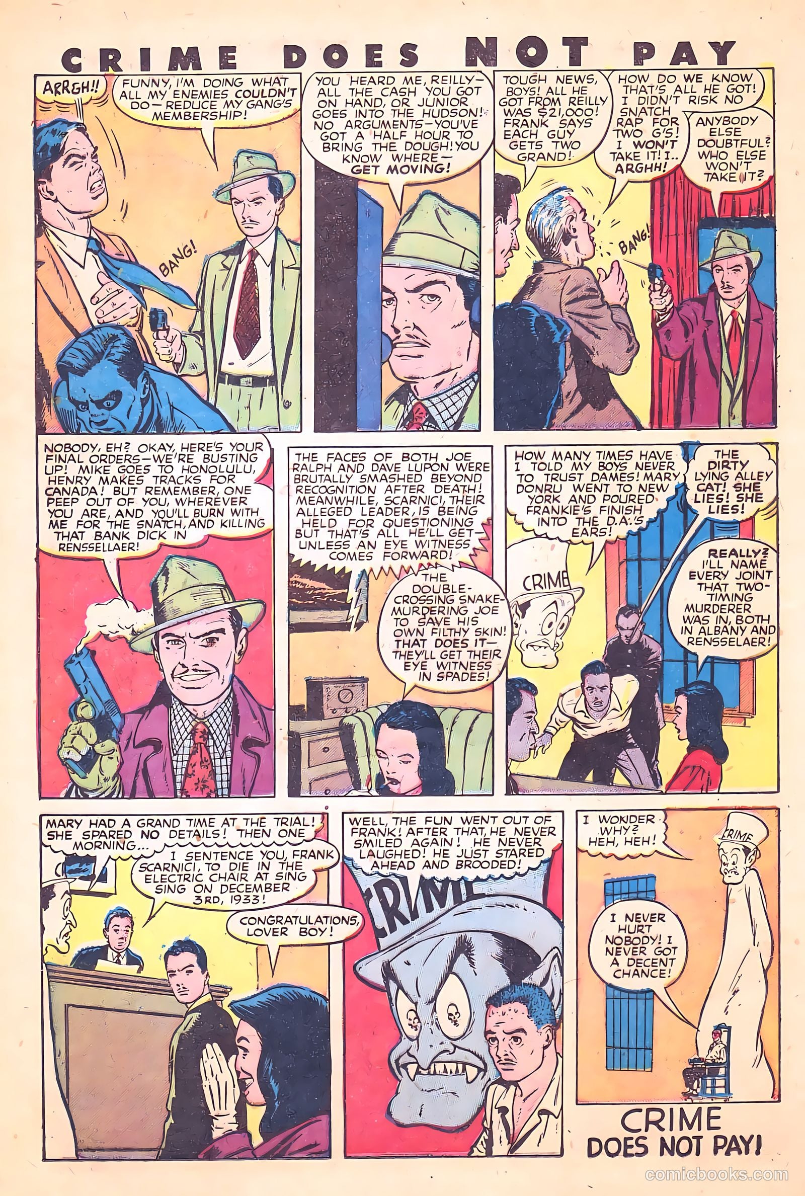 Crime Does Not Pay #62 — page 16 of 53