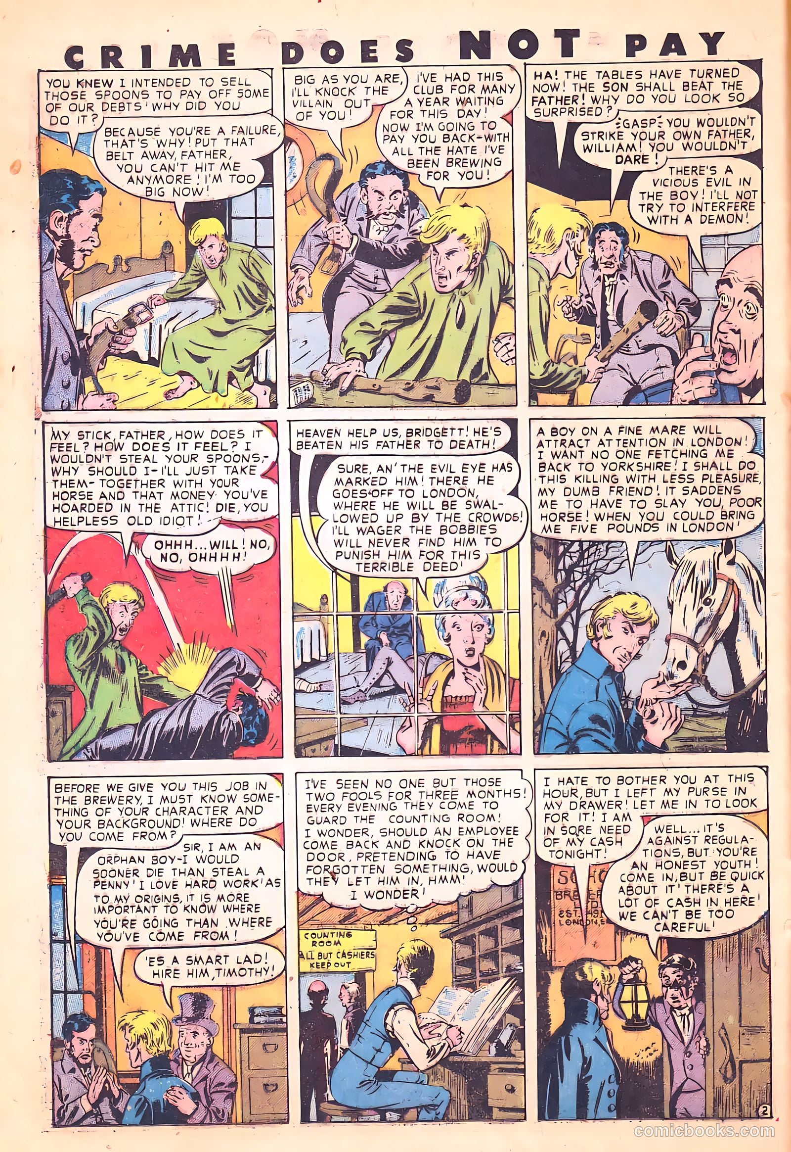 Crime Does Not Pay #62 — page 18 of 53
