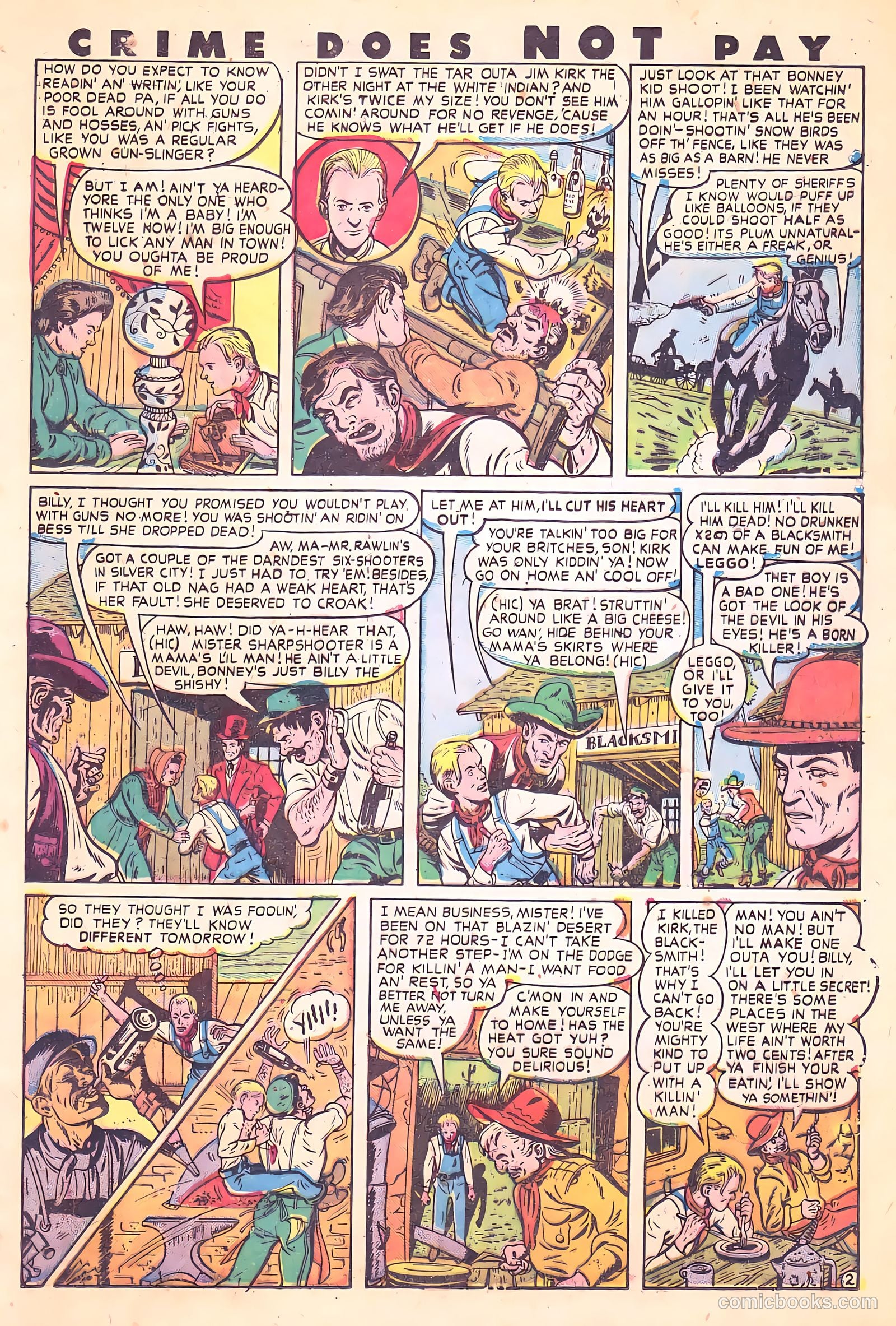 Crime Does Not Pay #62 — page 25 of 53