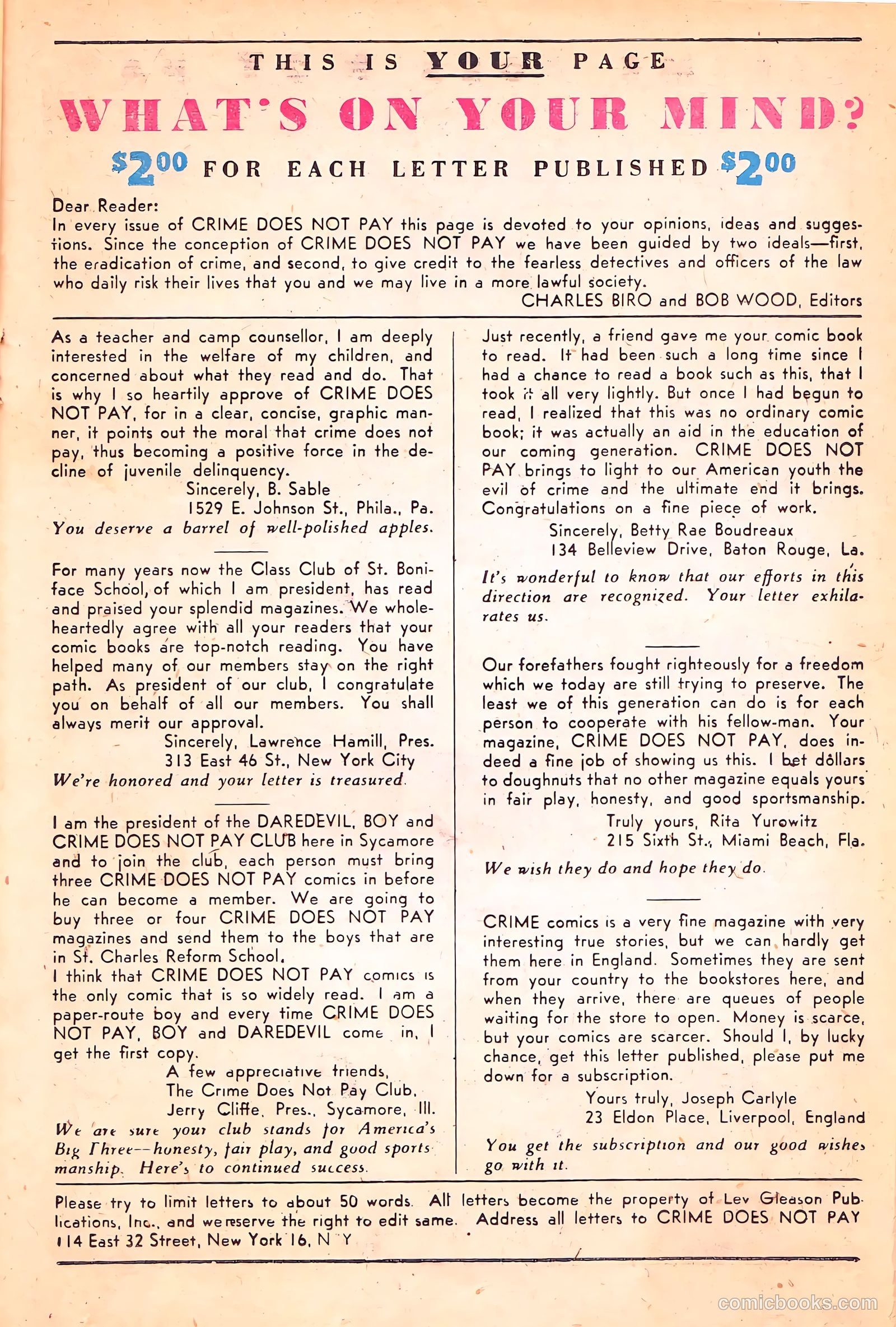 Crime Does Not Pay #62 — page 31 of 53