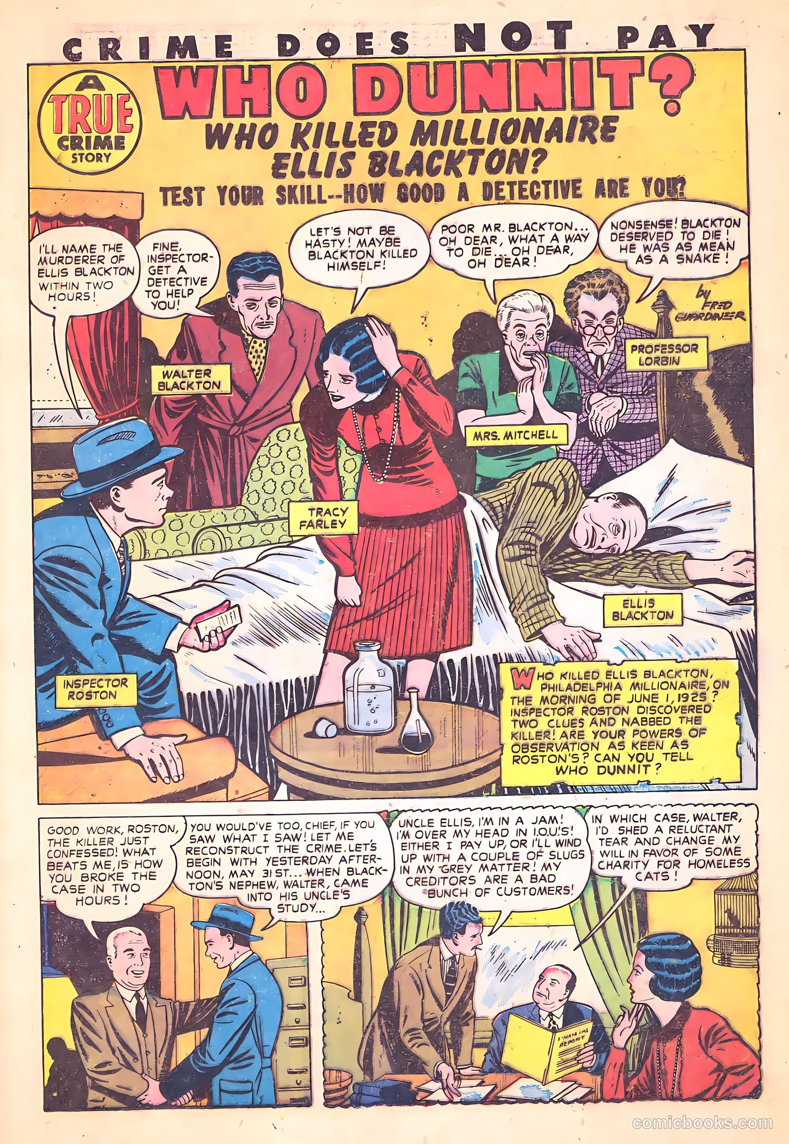 Crime Does Not Pay #62 — page 33 of 53