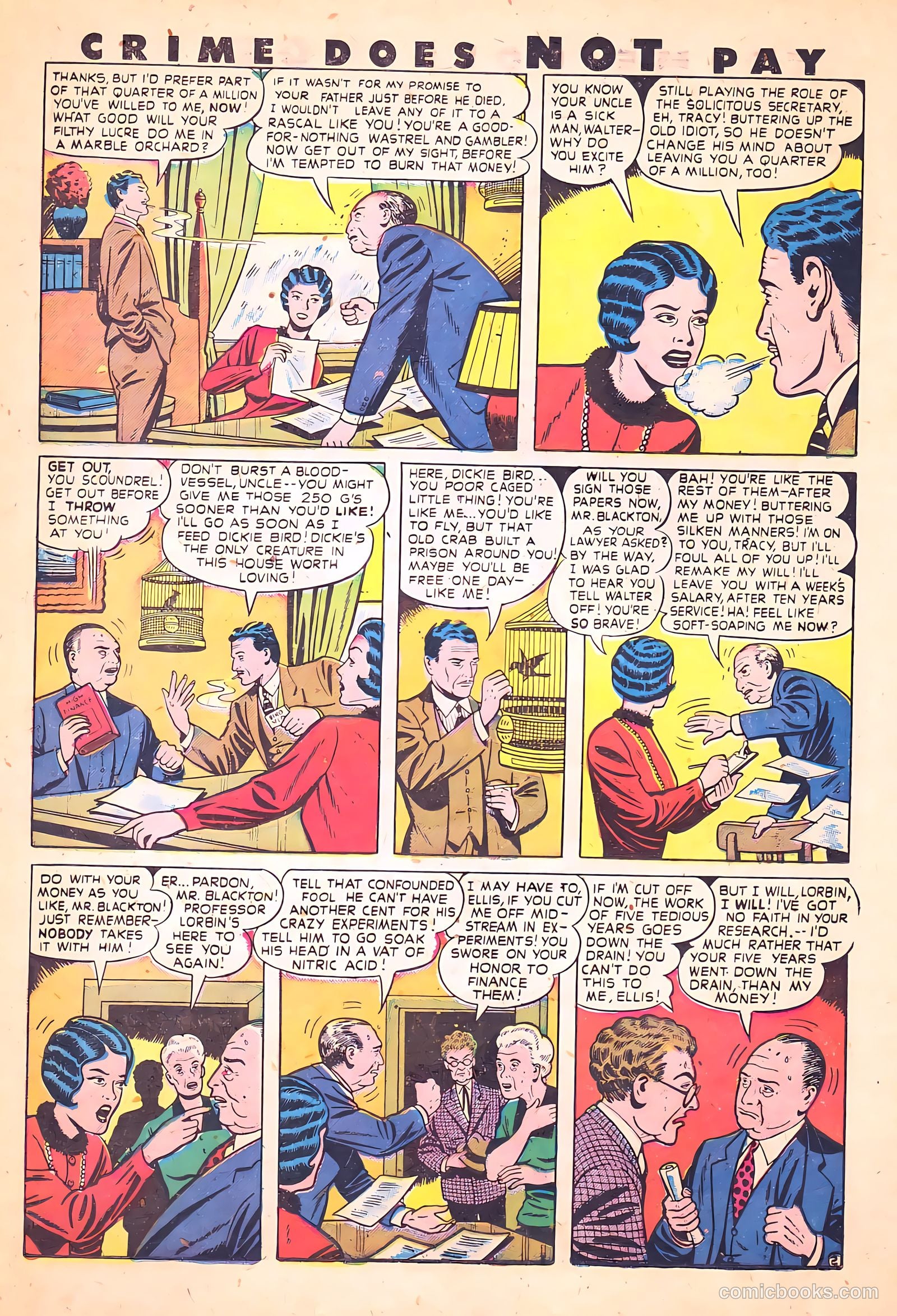 Crime Does Not Pay #62 — page 34 of 53