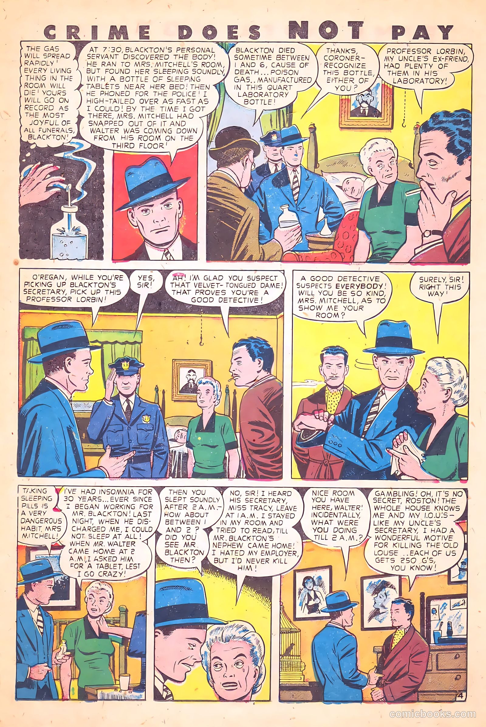 Crime Does Not Pay #62 — page 36 of 53