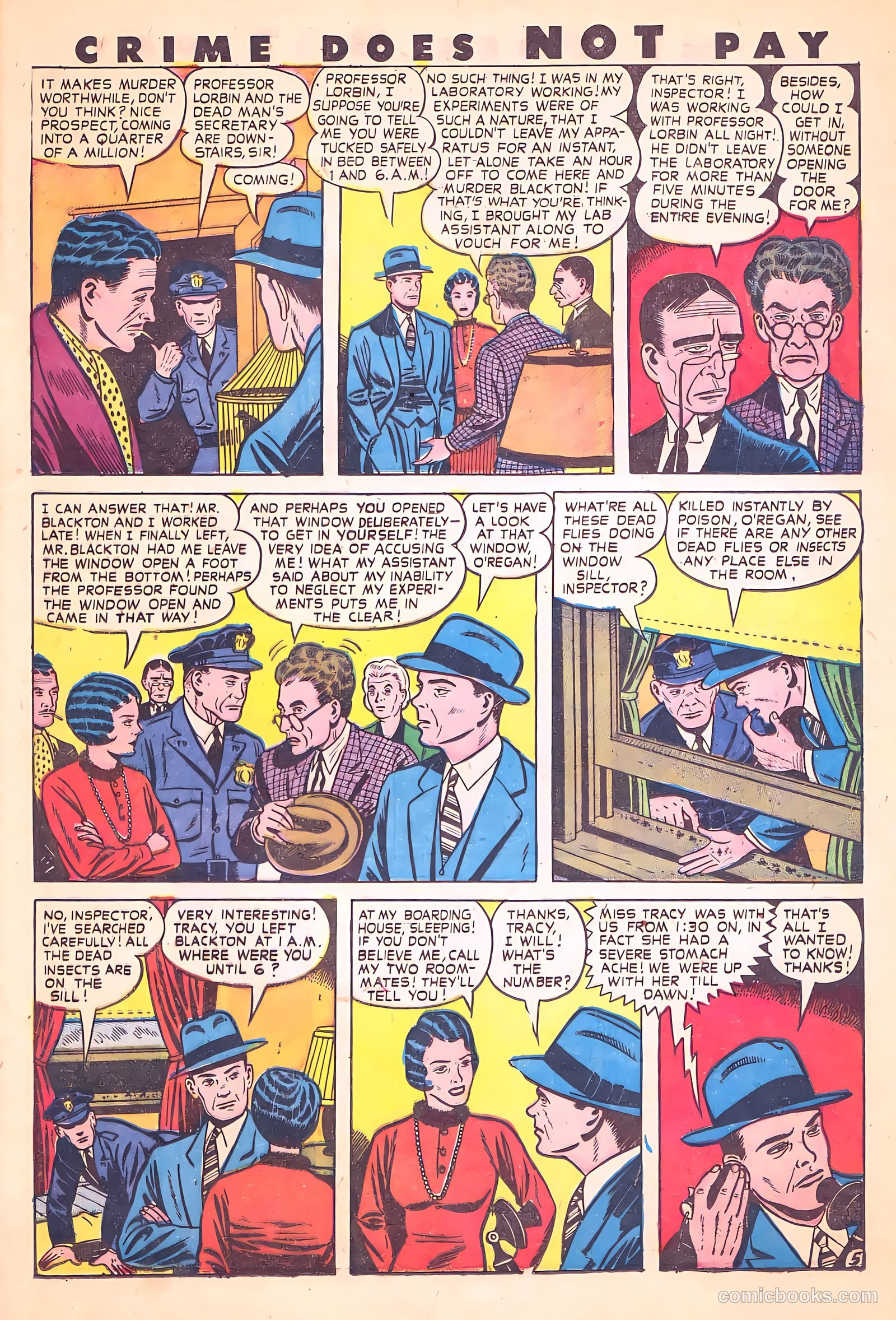 Crime Does Not Pay #62 — page 37 of 53