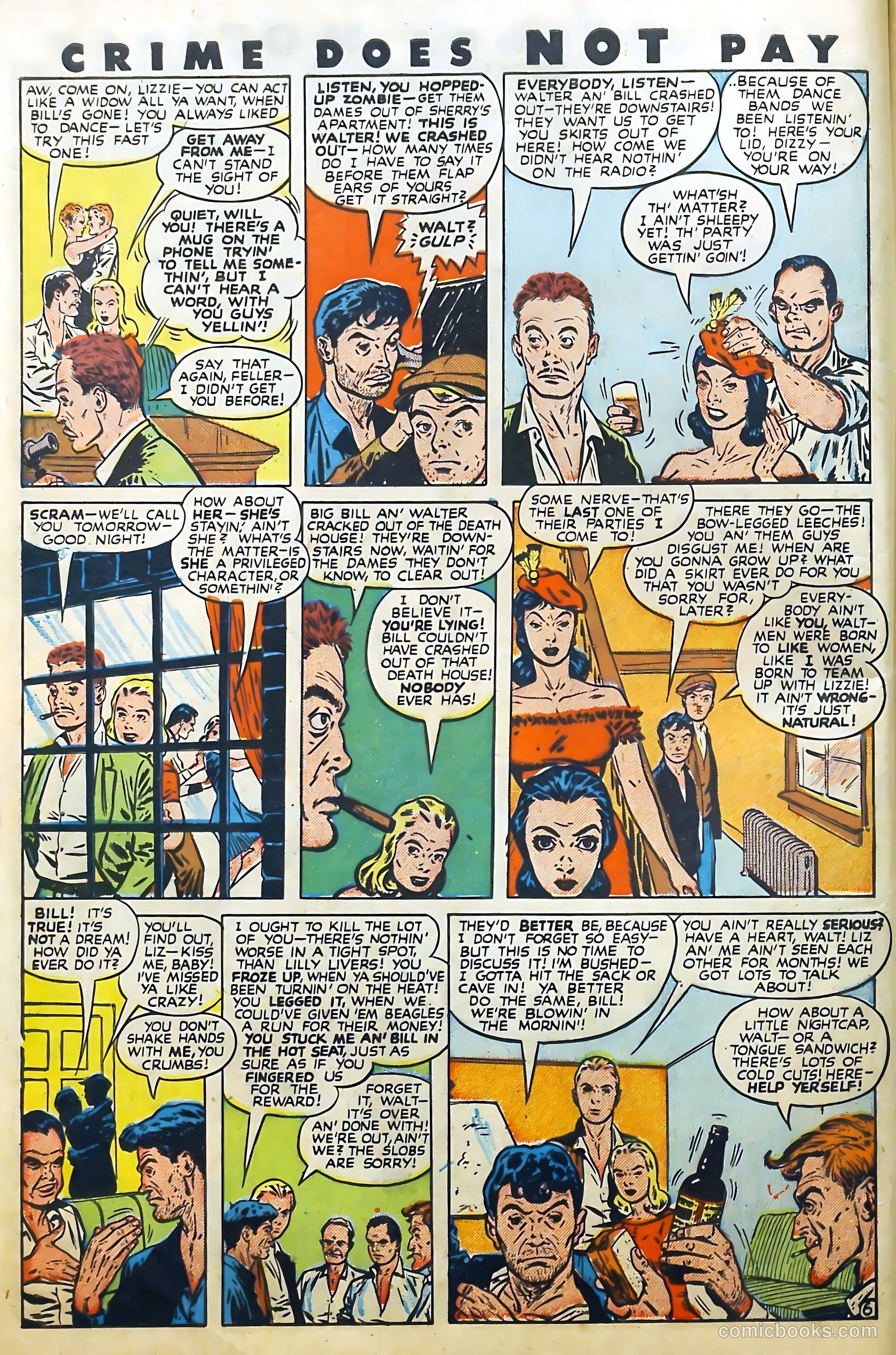 Crime Does Not Pay #64 — page 10 of 53