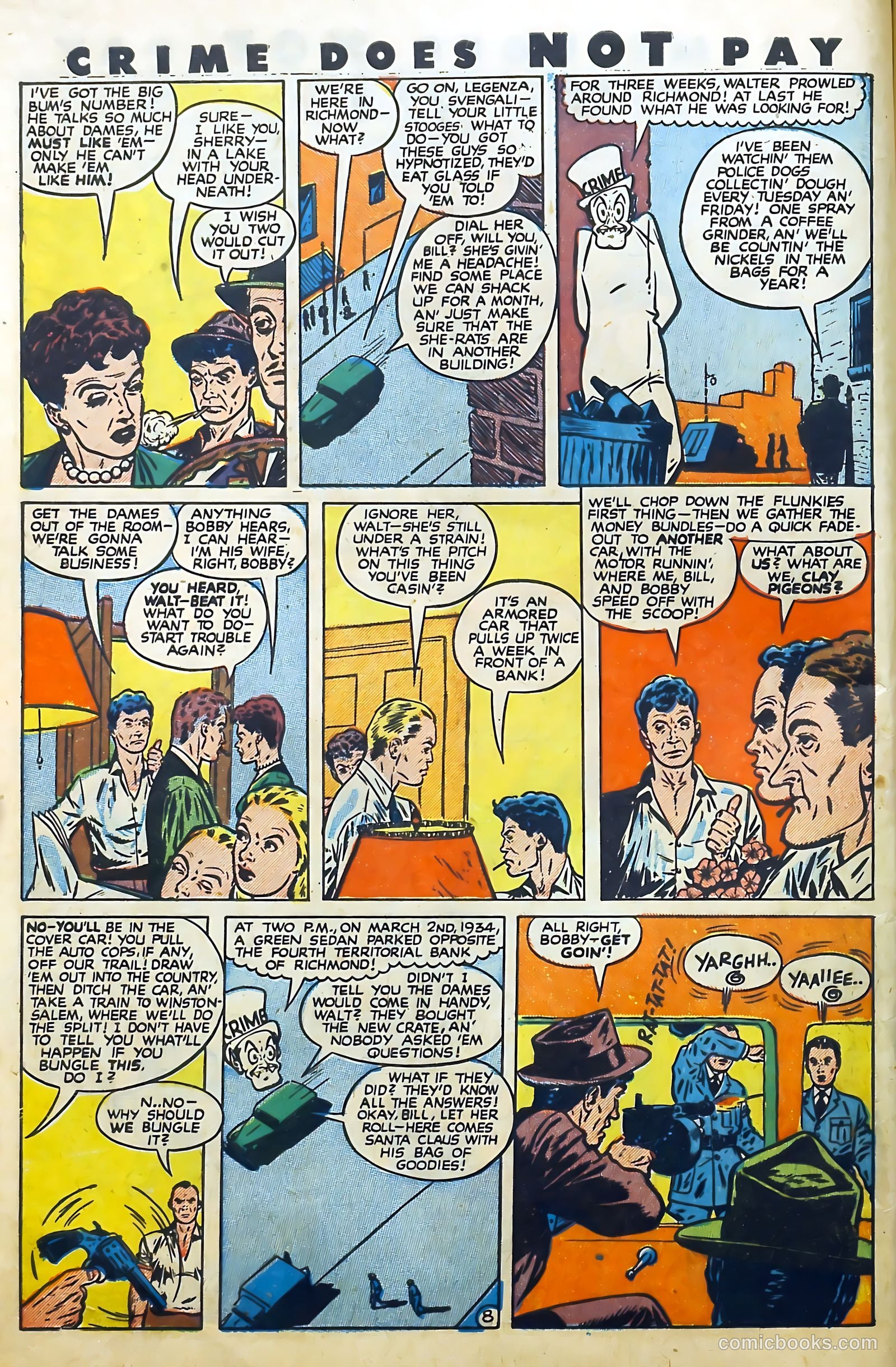 Crime Does Not Pay #64 — page 12 of 53