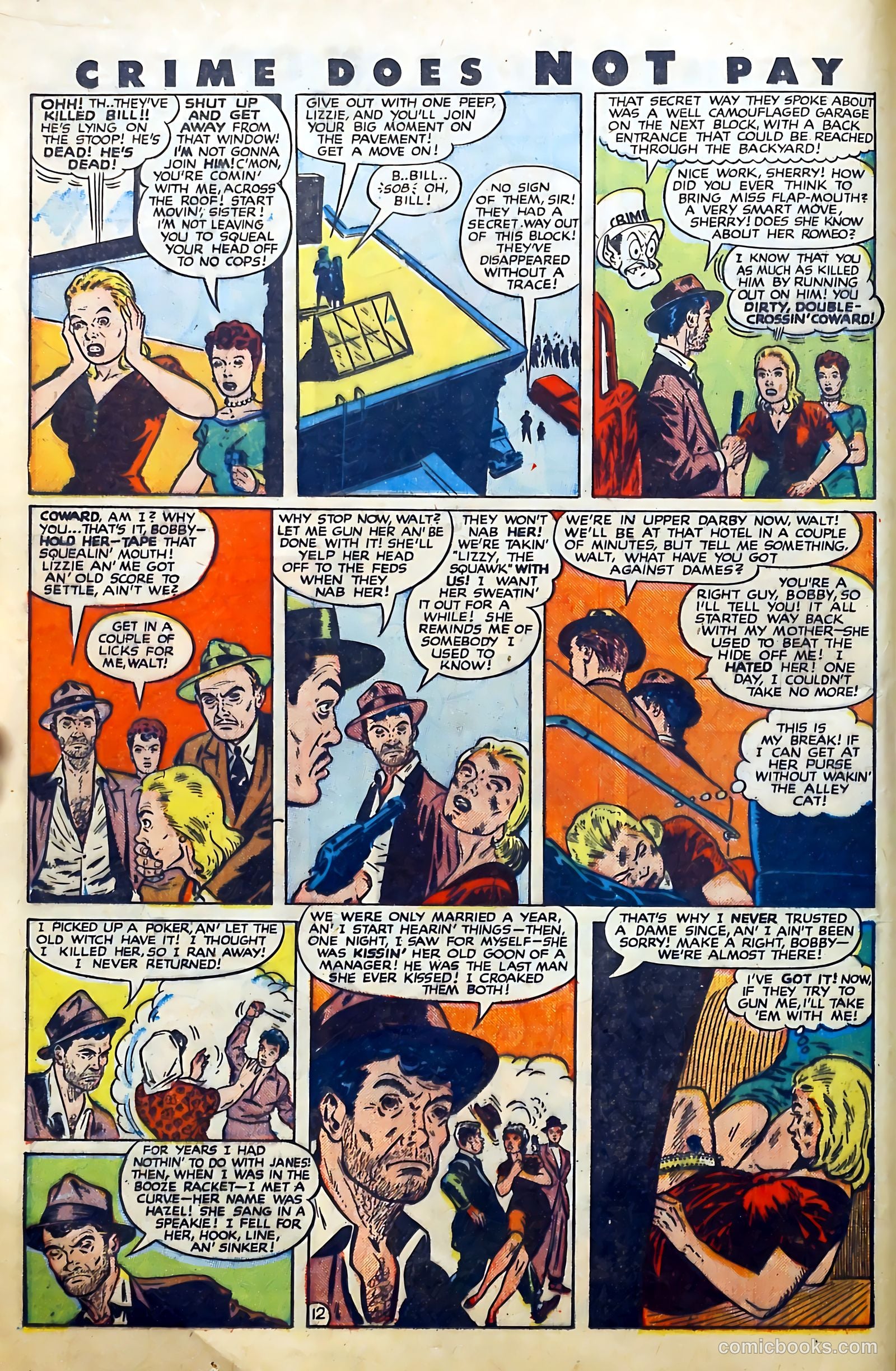 Crime Does Not Pay #64 — page 16 of 53