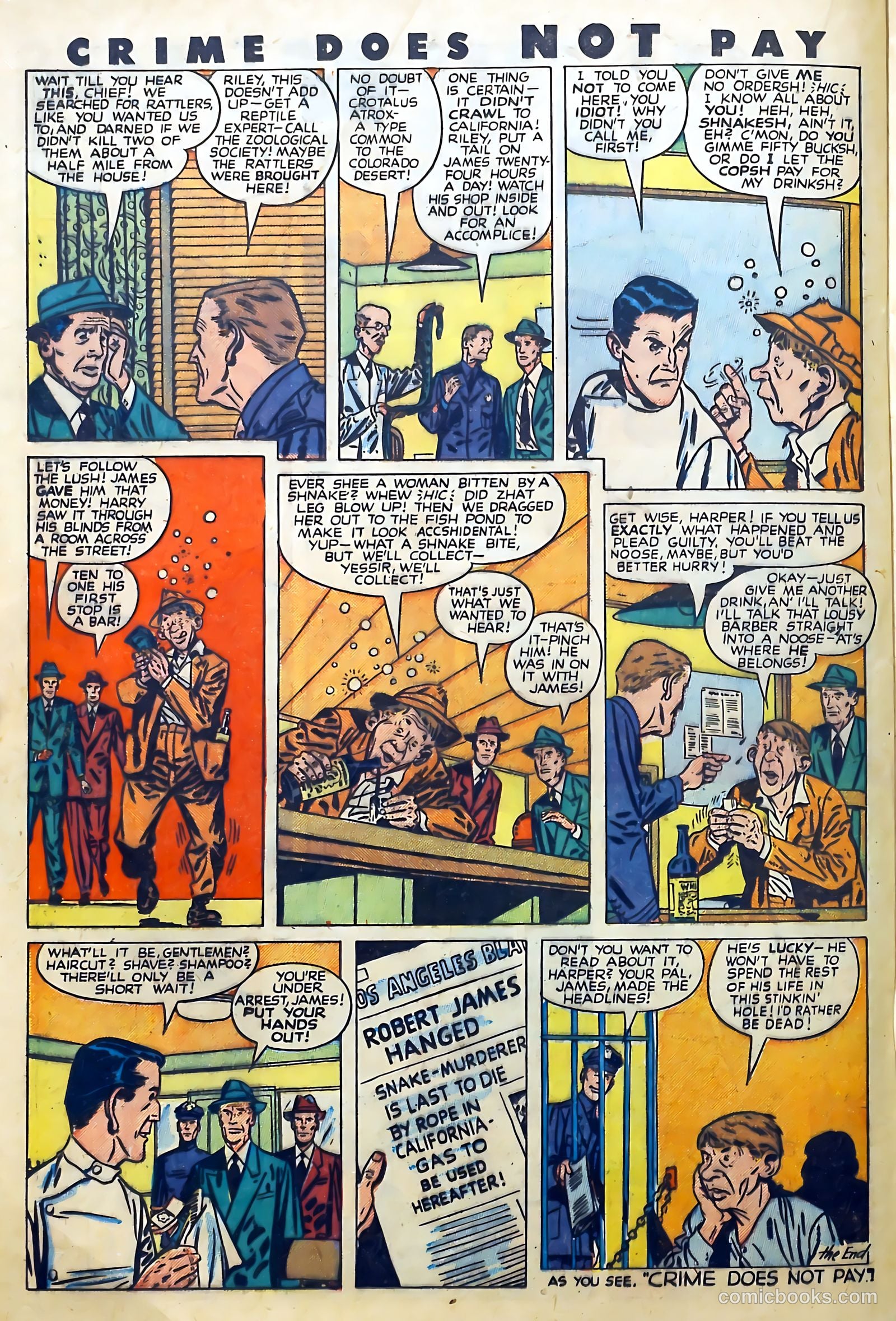 Crime Does Not Pay #64 — page 28 of 53
