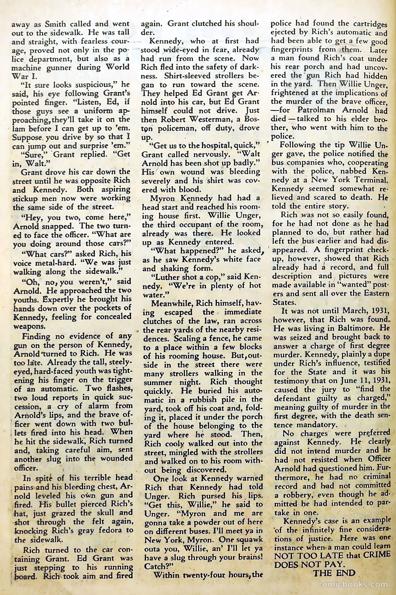 Crime Does Not Pay #64 — page 42 of 53