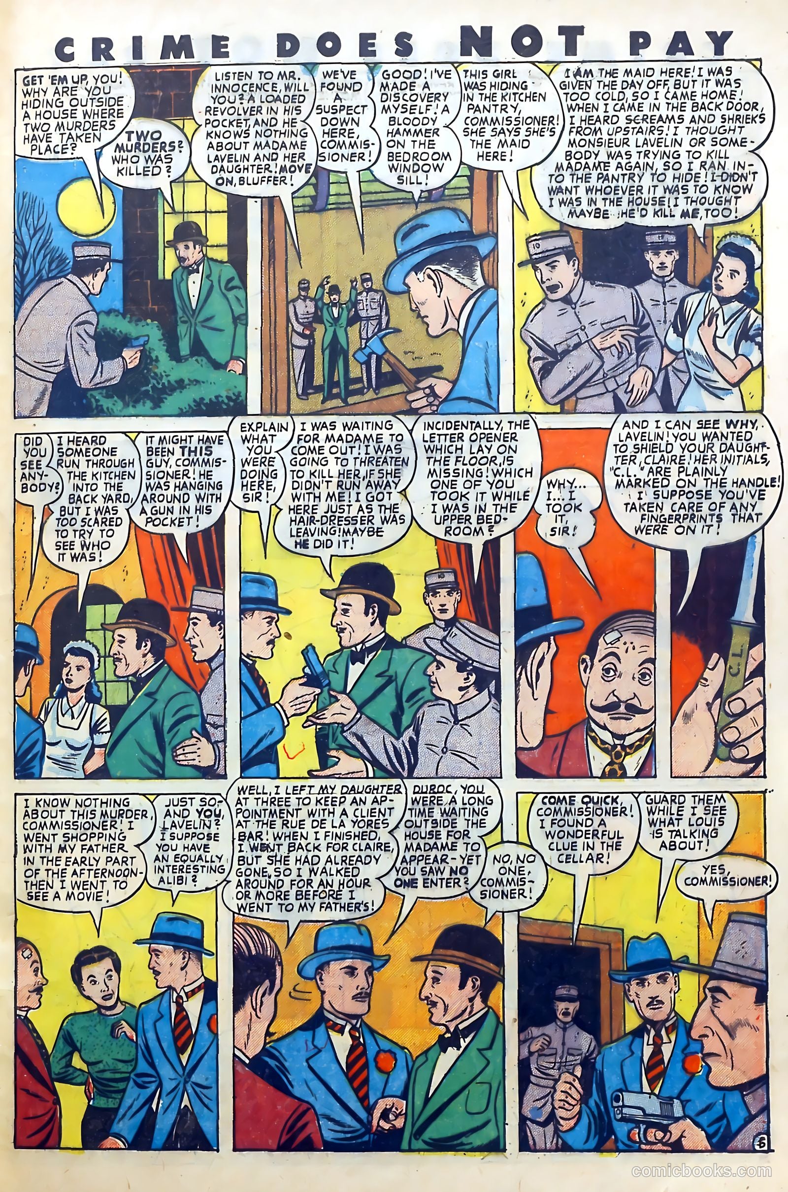 Crime Does Not Pay #64 — page 47 of 53