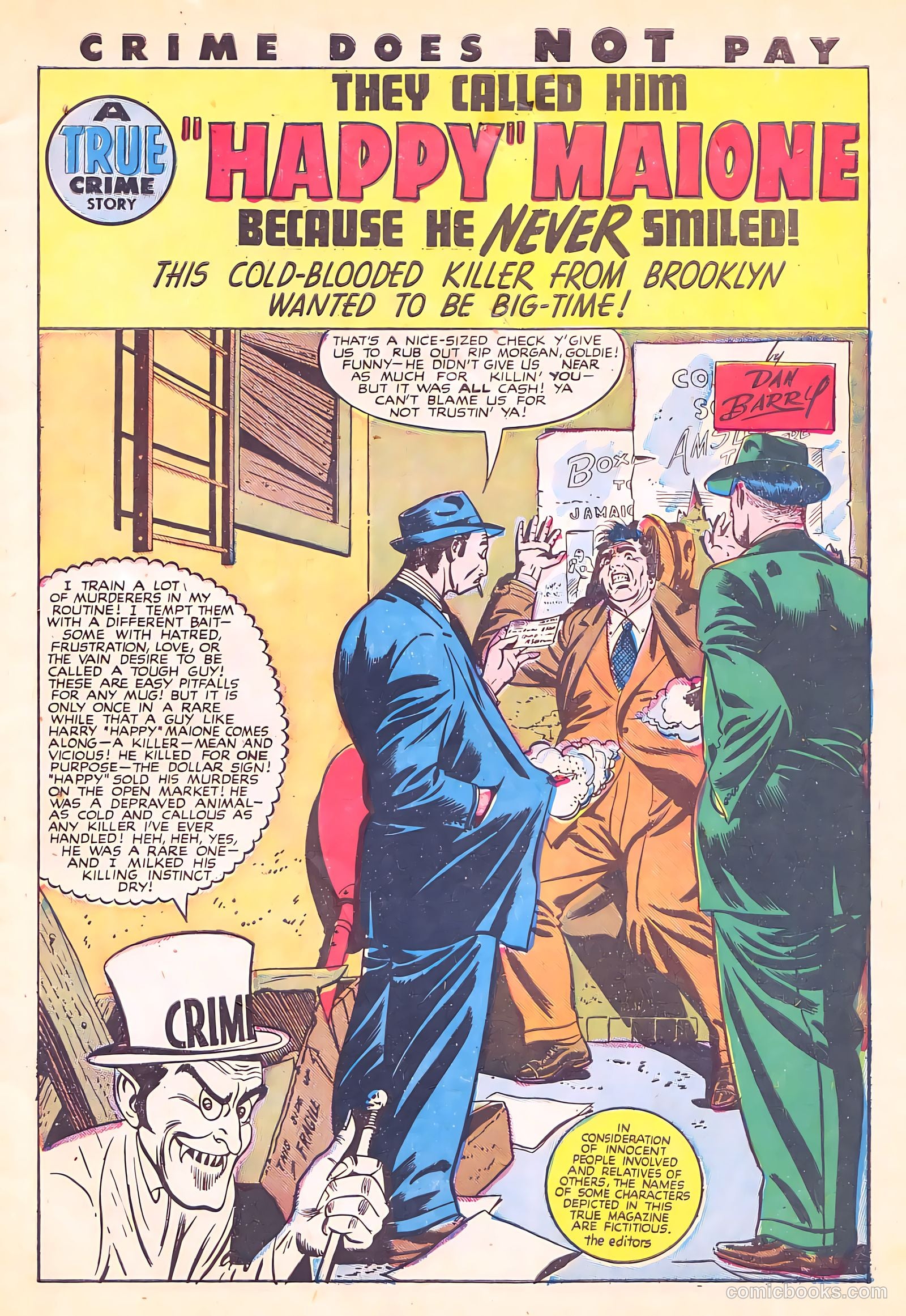 Crime Does Not Pay #65 — page 3 of 52