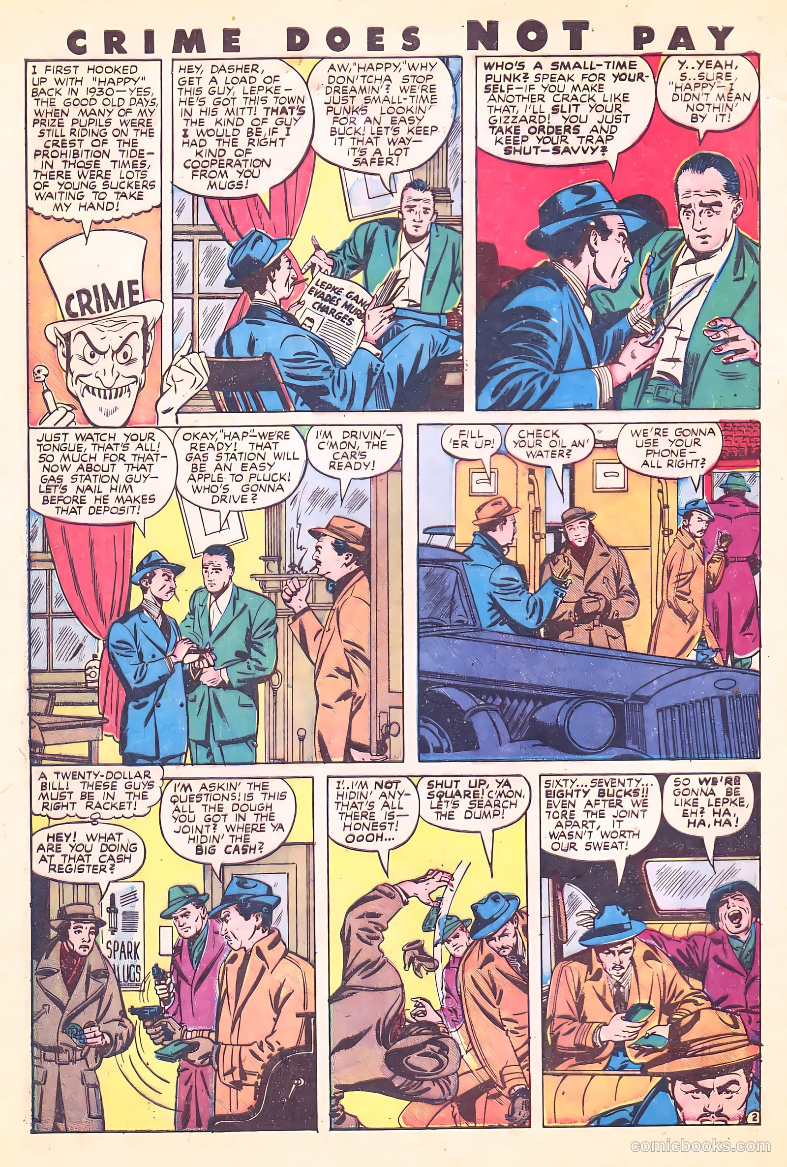 Crime Does Not Pay #65 — page 4 of 52