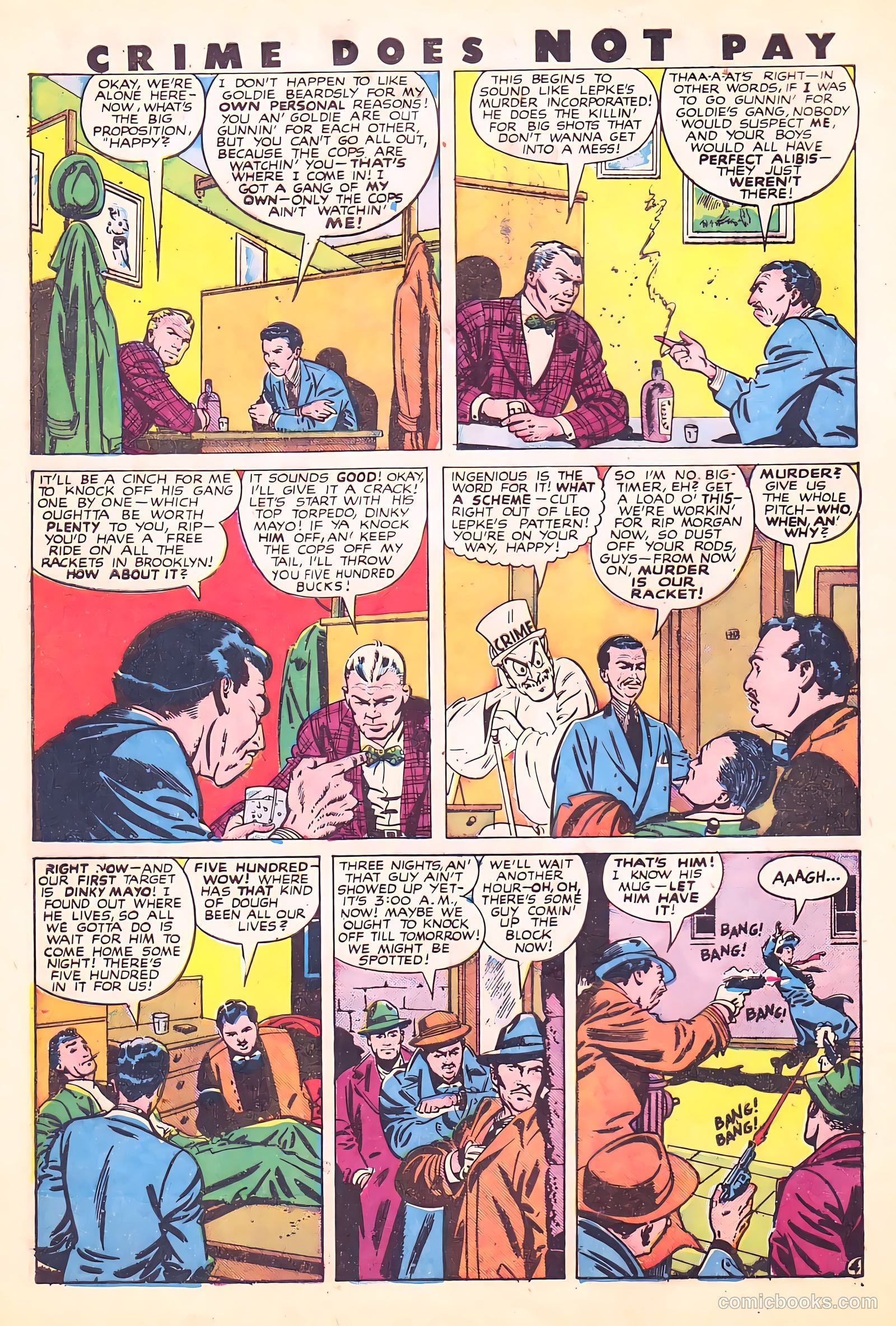 Crime Does Not Pay #65 — page 6 of 52