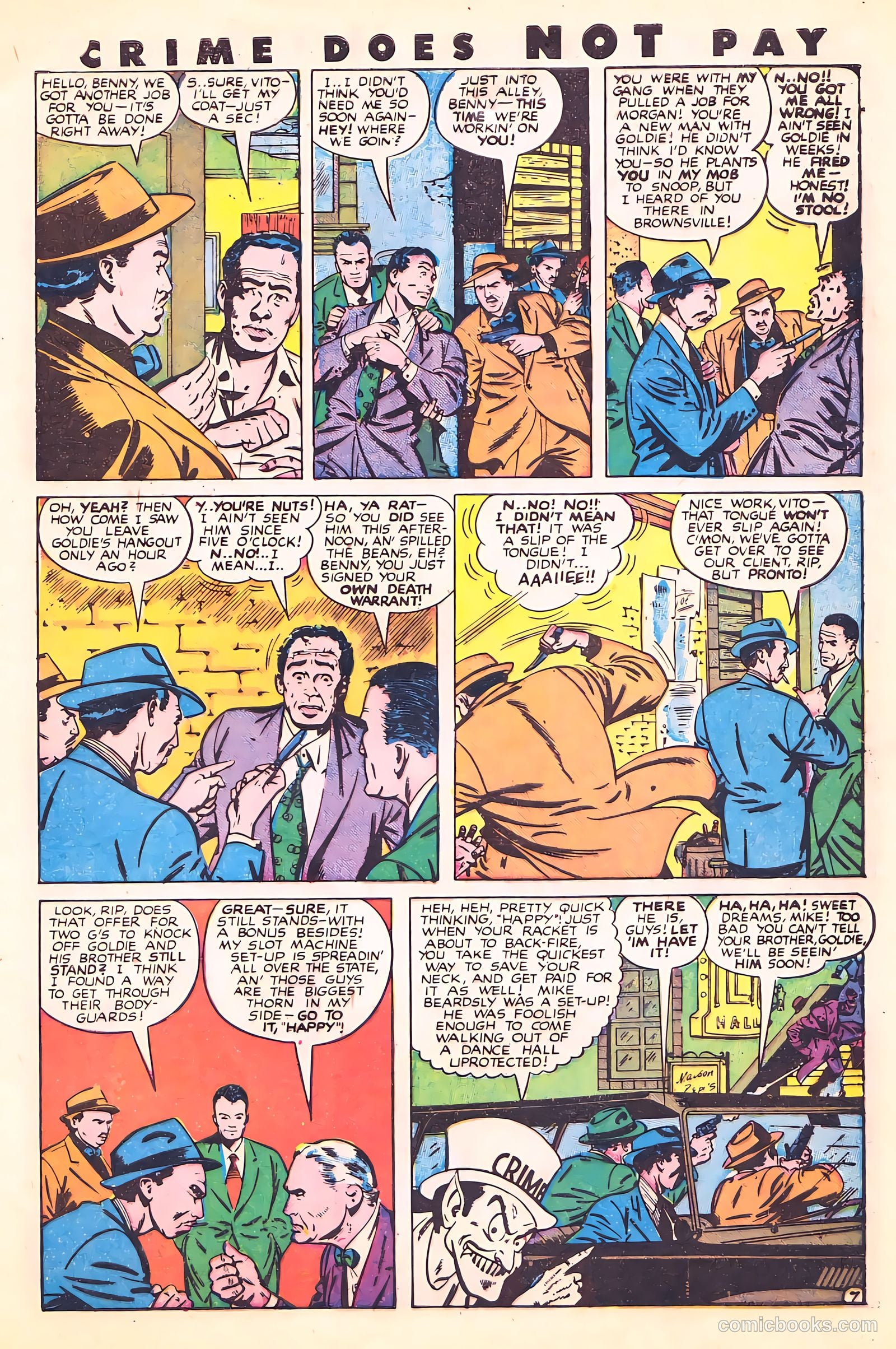 Crime Does Not Pay #65 — page 9 of 52