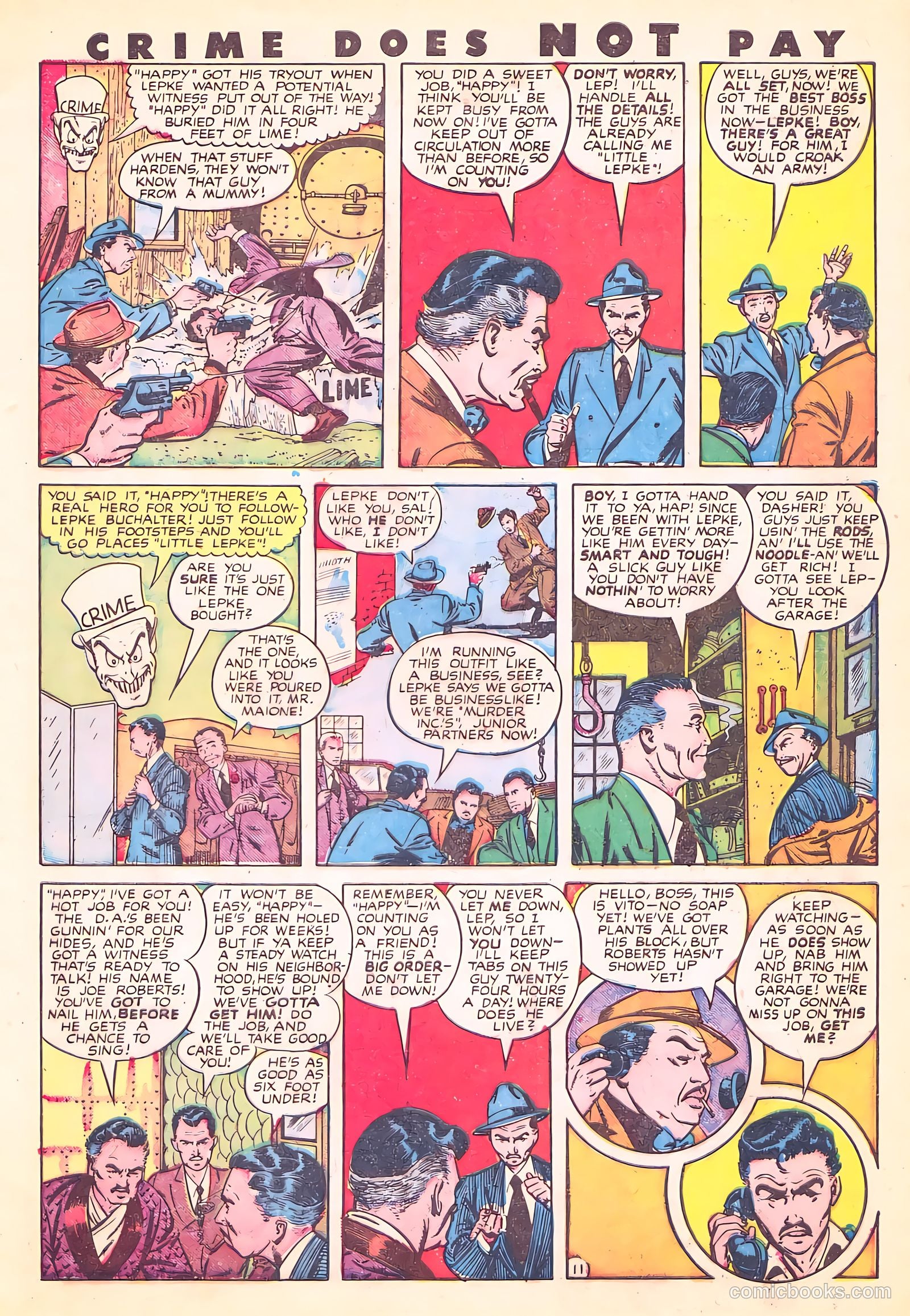 Crime Does Not Pay #65 — page 13 of 52