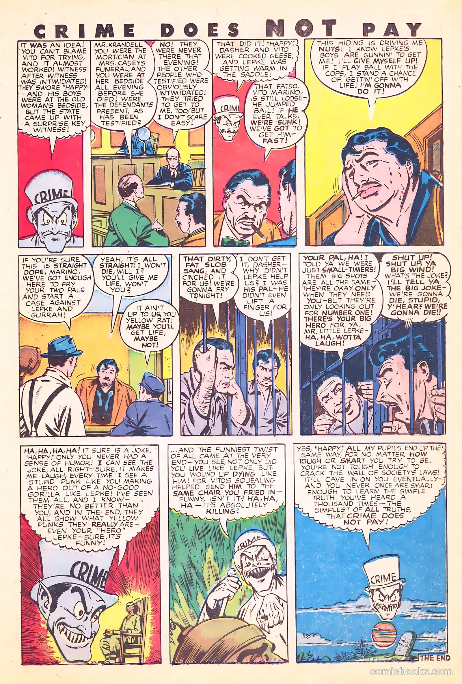 Crime Does Not Pay #65 — page 15 of 52