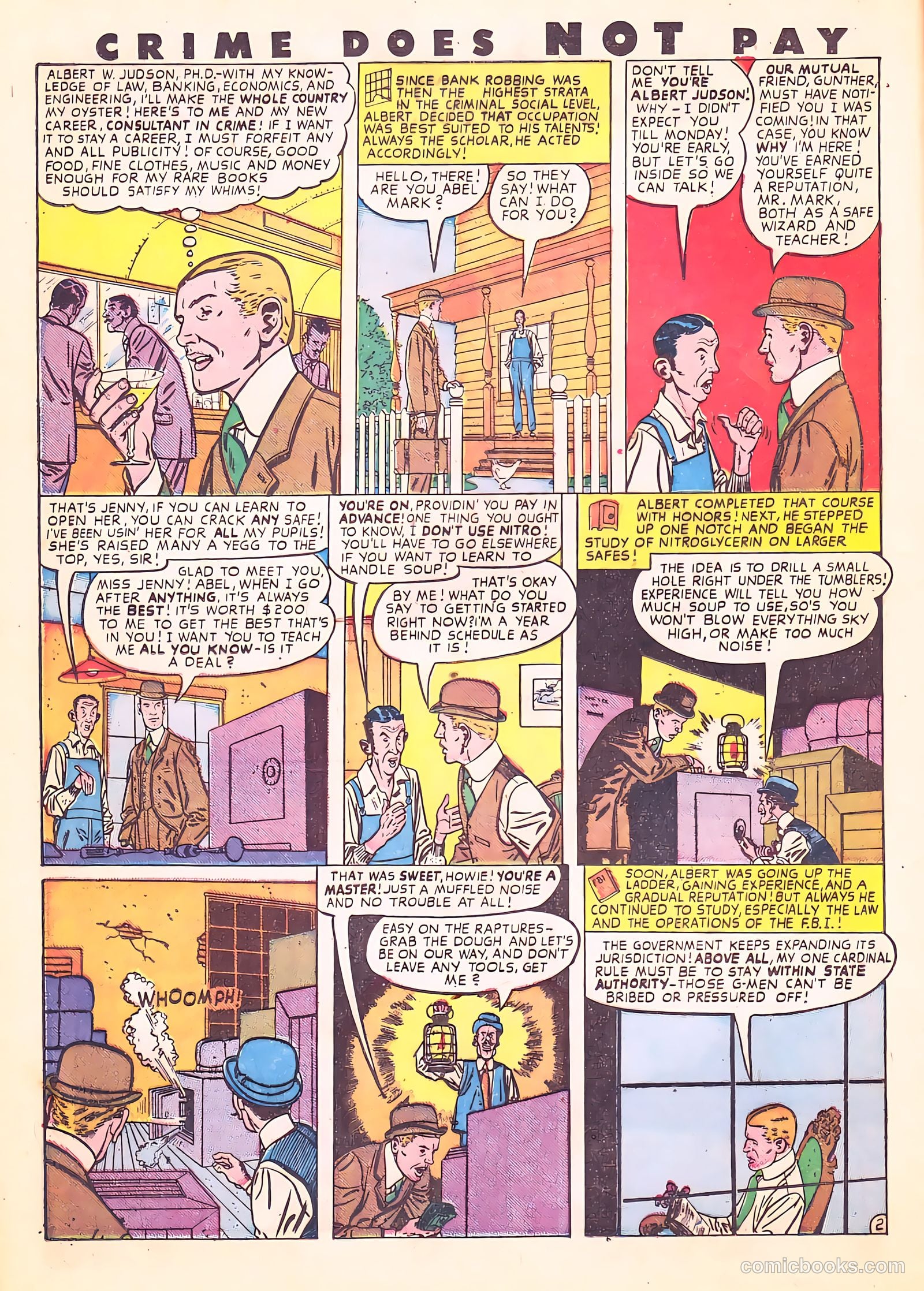 Crime Does Not Pay #65 — page 18 of 52