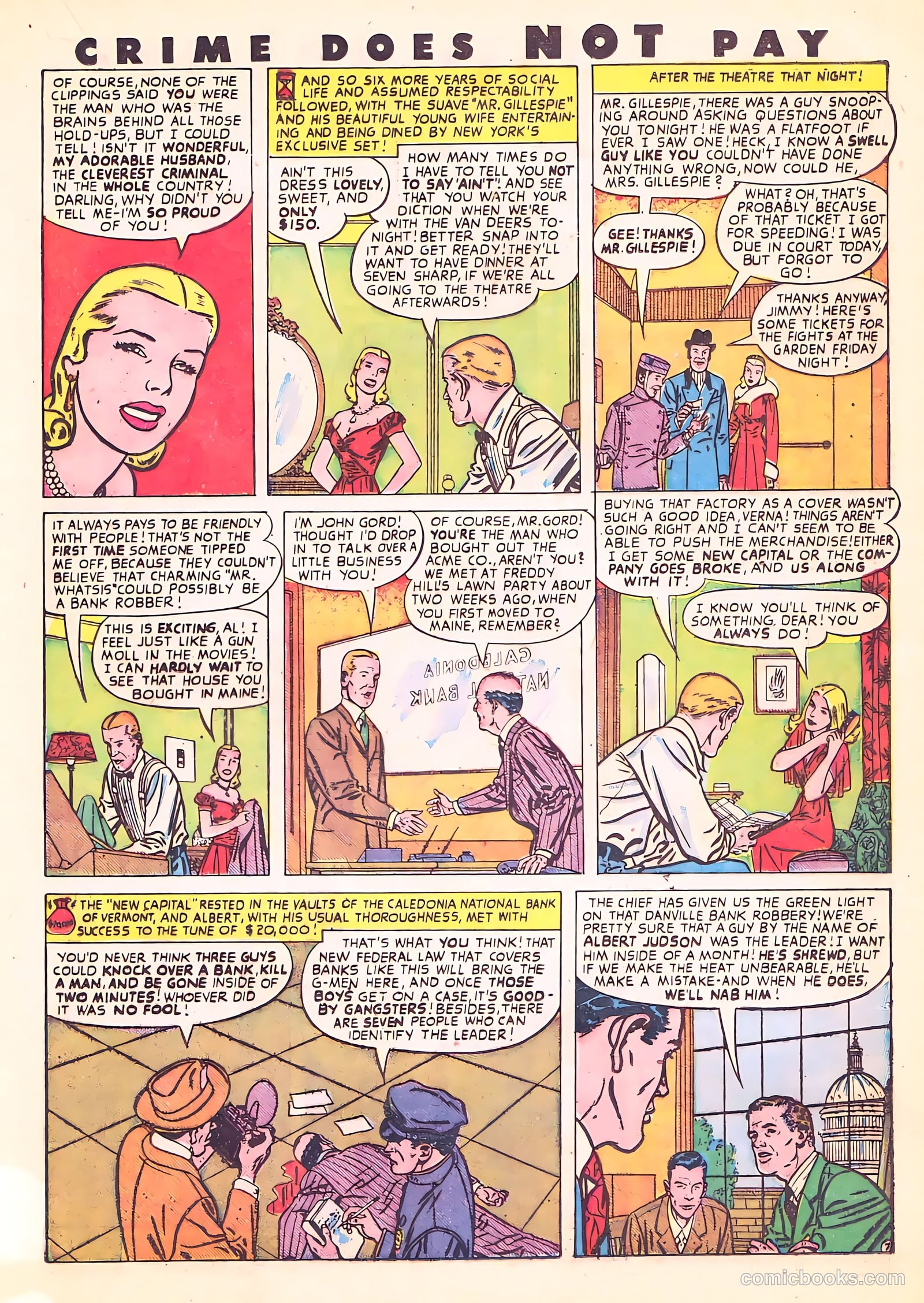Crime Does Not Pay #65 — page 23 of 52