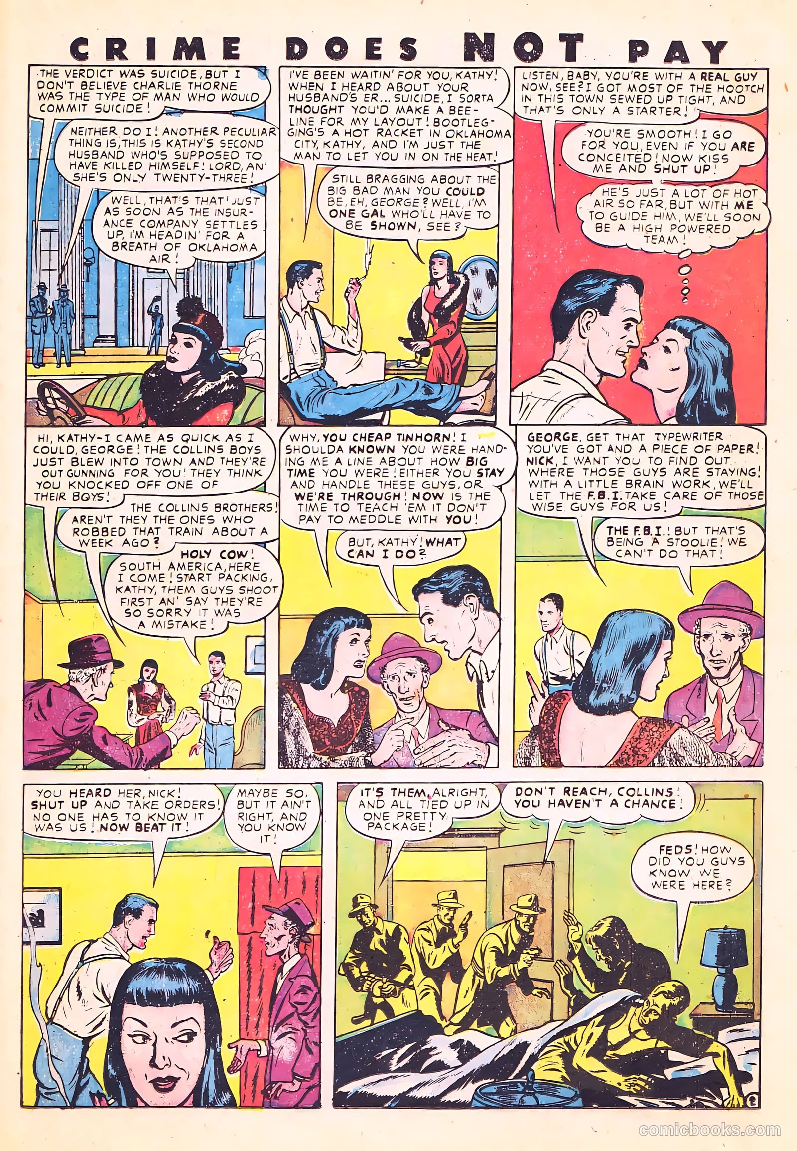 Crime Does Not Pay #65 — page 28 of 52