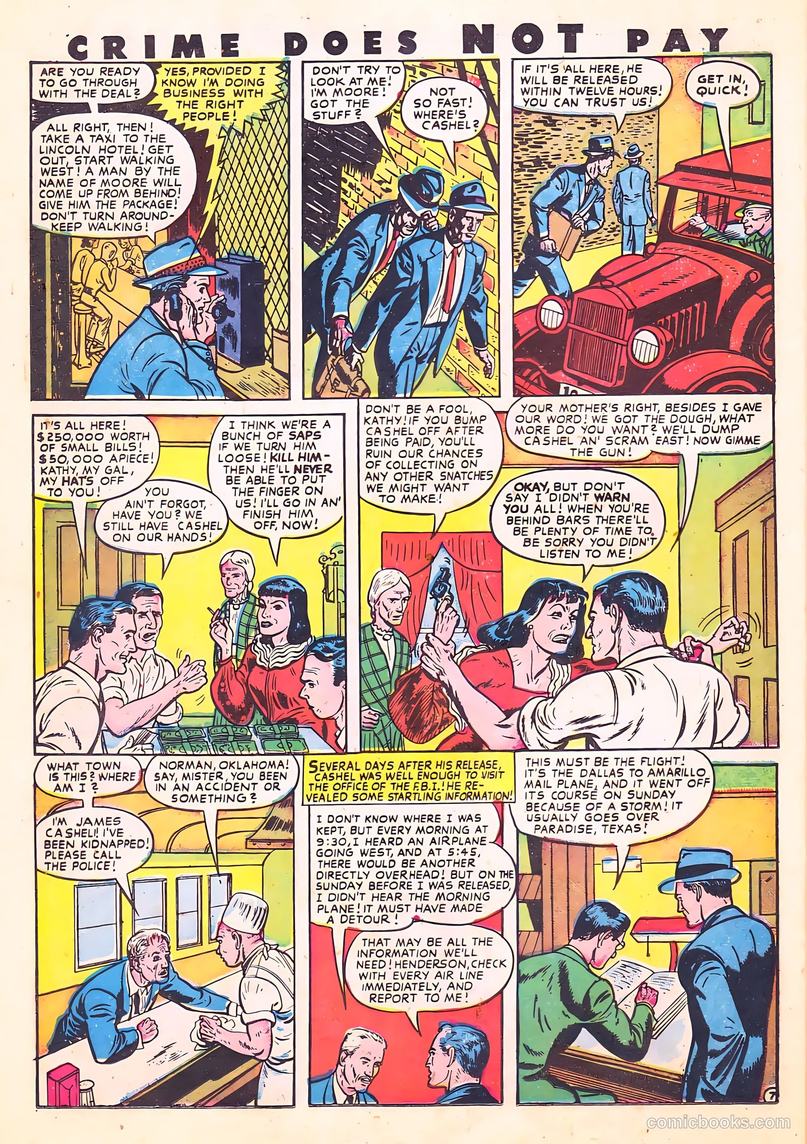 Crime Does Not Pay #65 — page 33 of 52