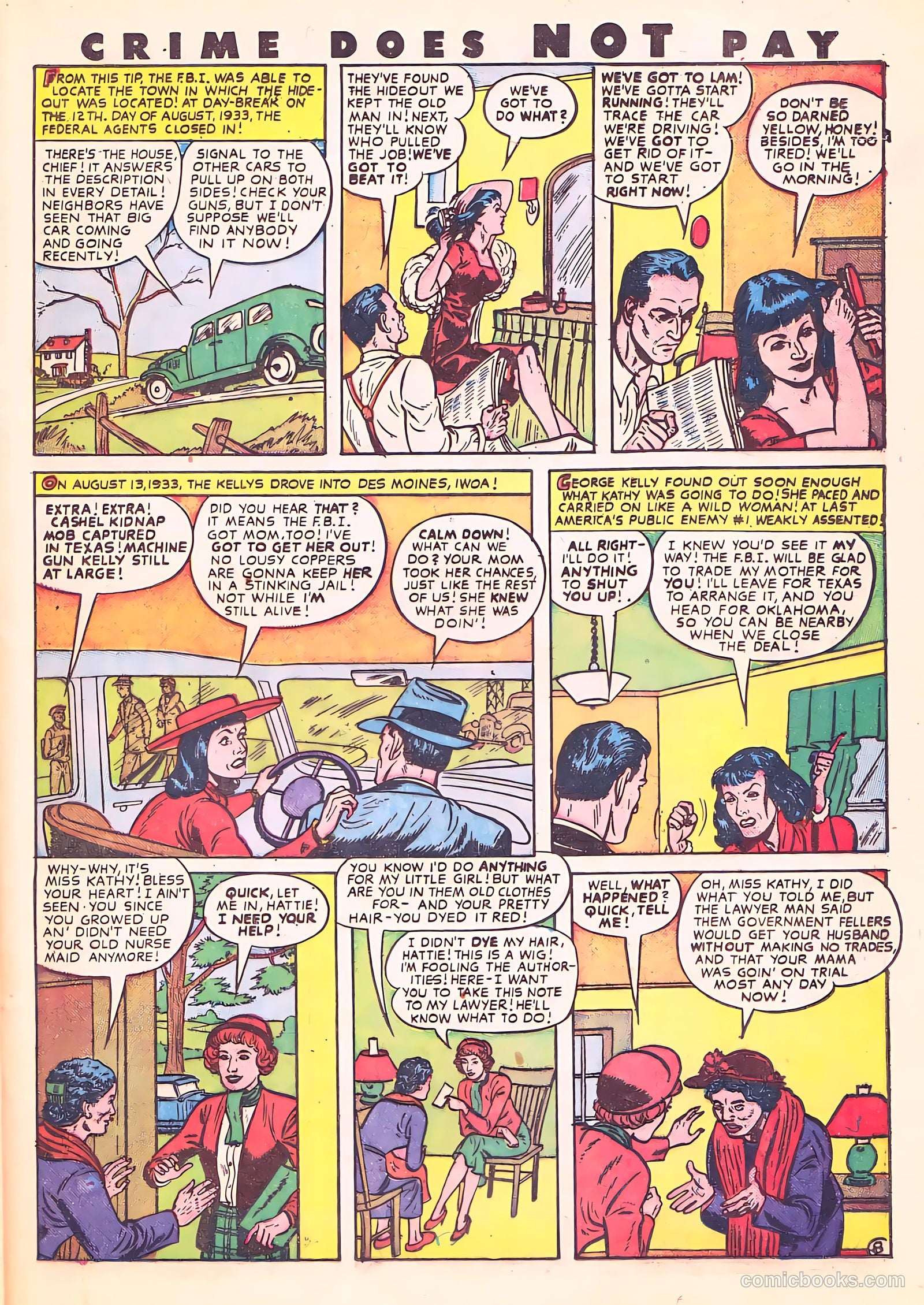 Crime Does Not Pay #65 — page 34 of 52