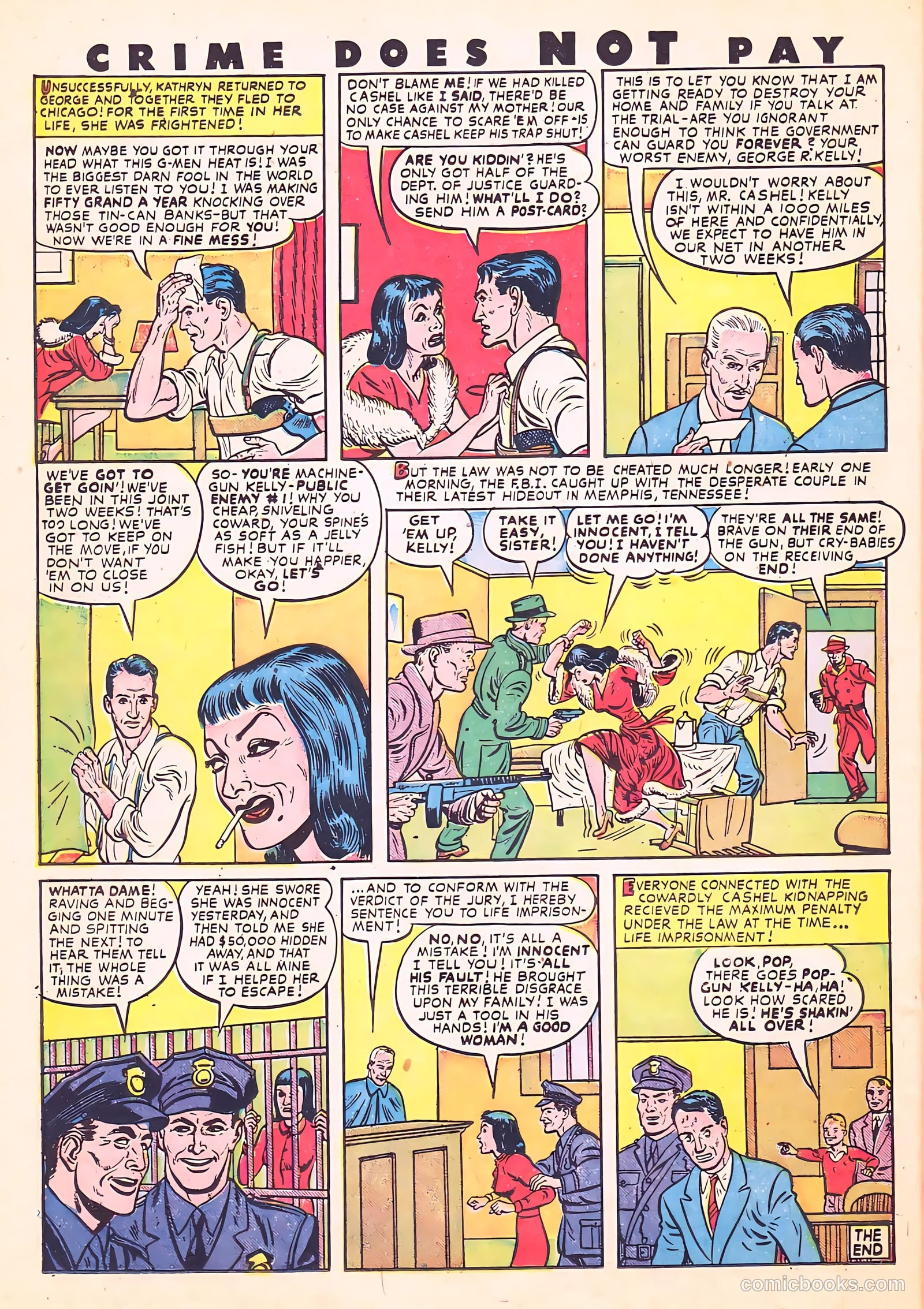 Crime Does Not Pay #65 — page 35 of 52