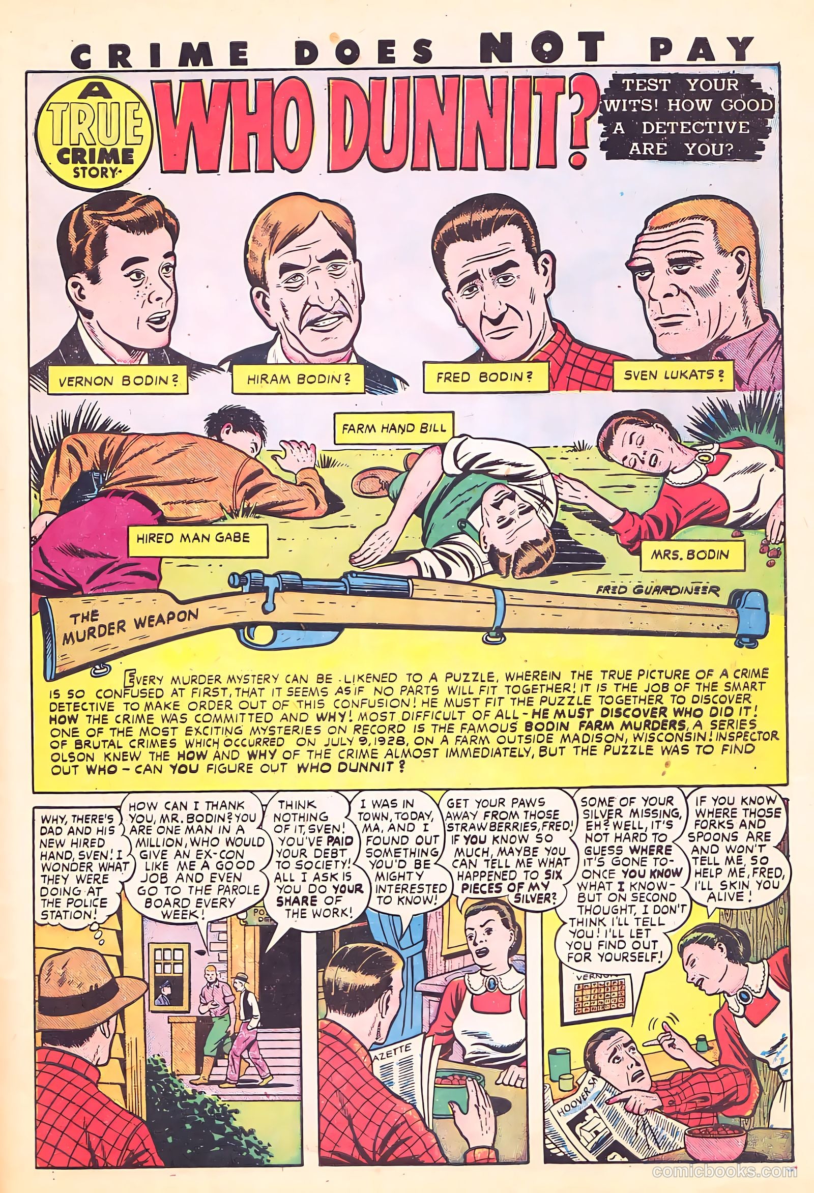 Crime Does Not Pay #65 — page 40 of 52