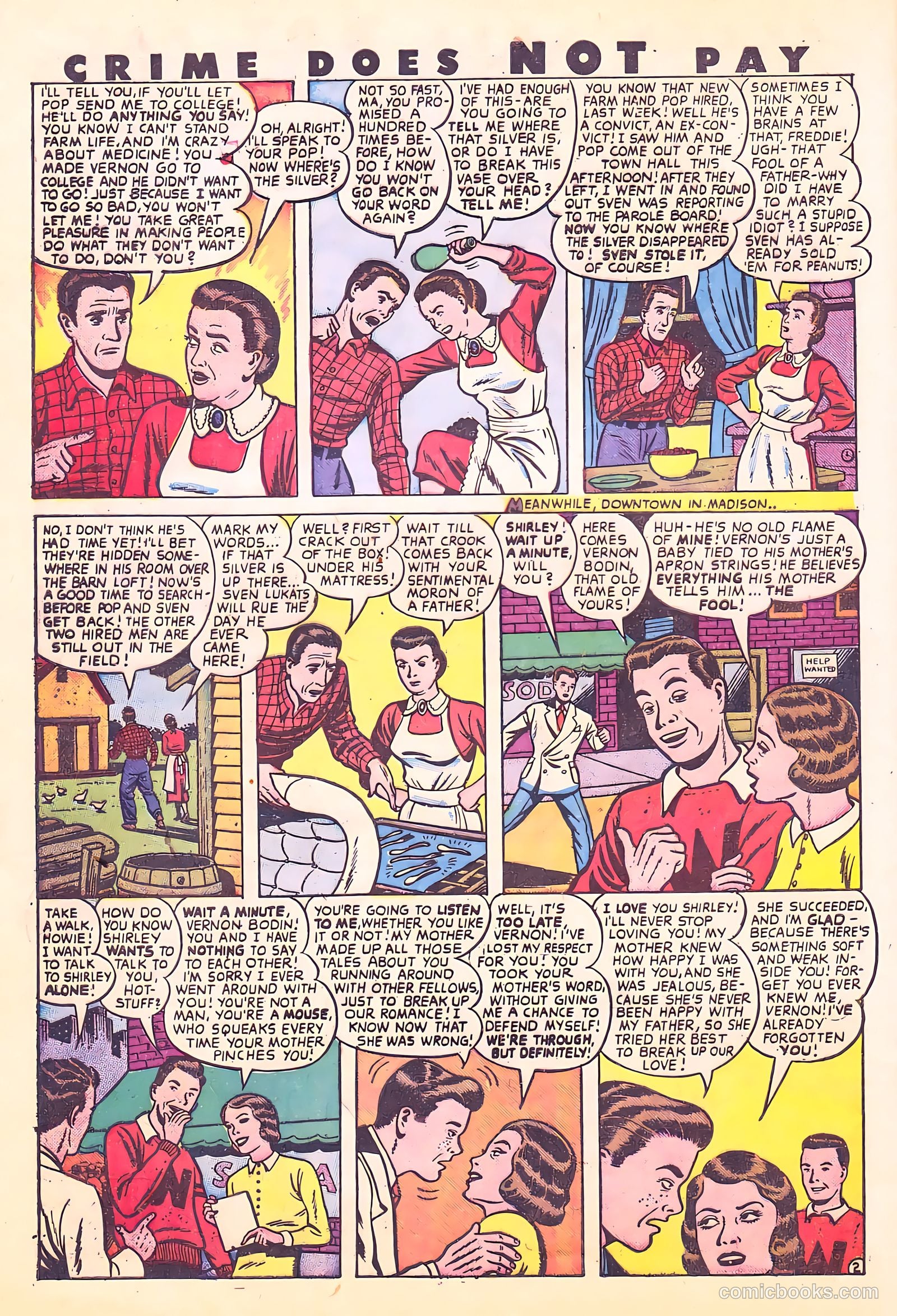 Crime Does Not Pay #65 — page 41 of 52