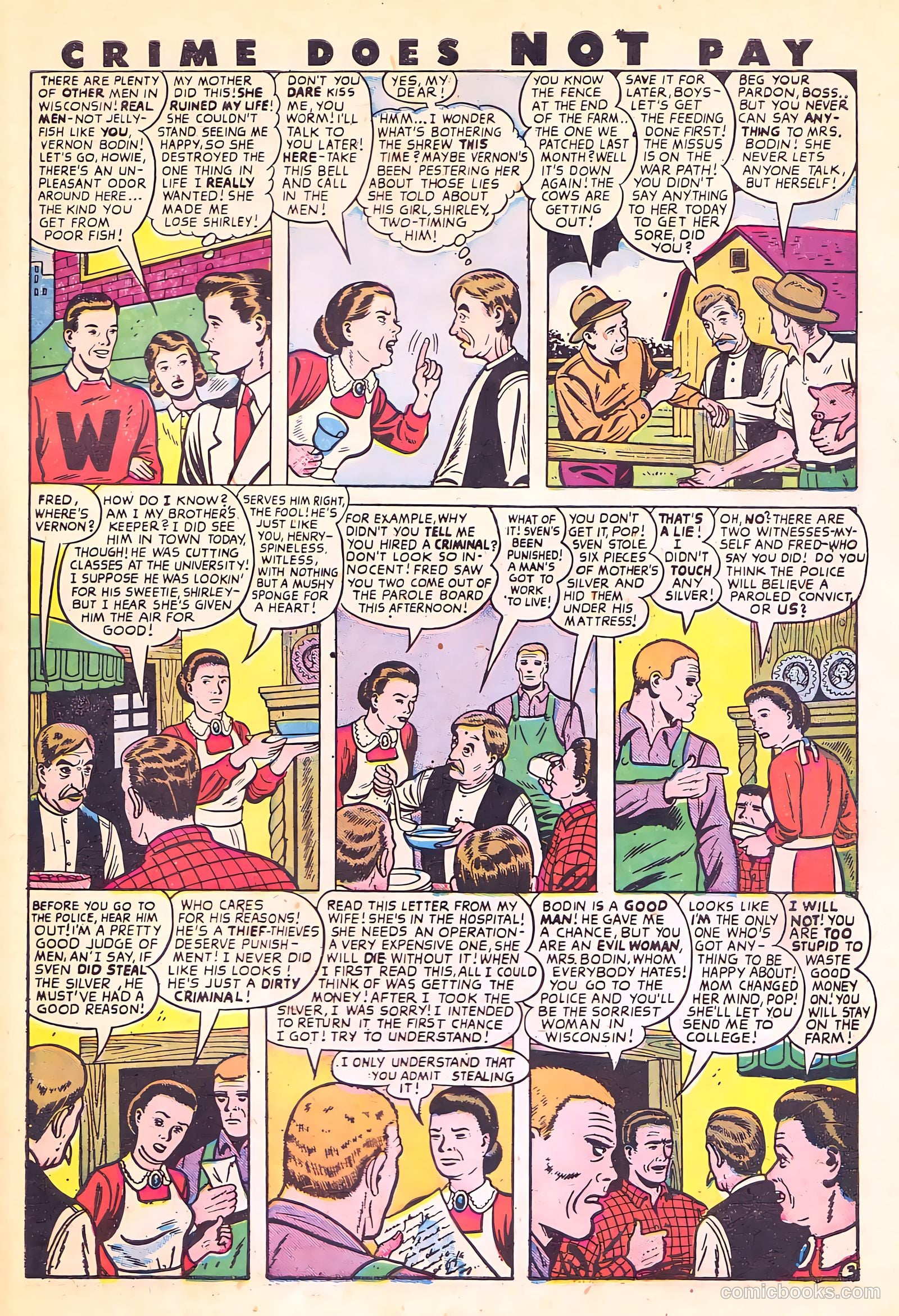 Crime Does Not Pay #65 — page 42 of 52