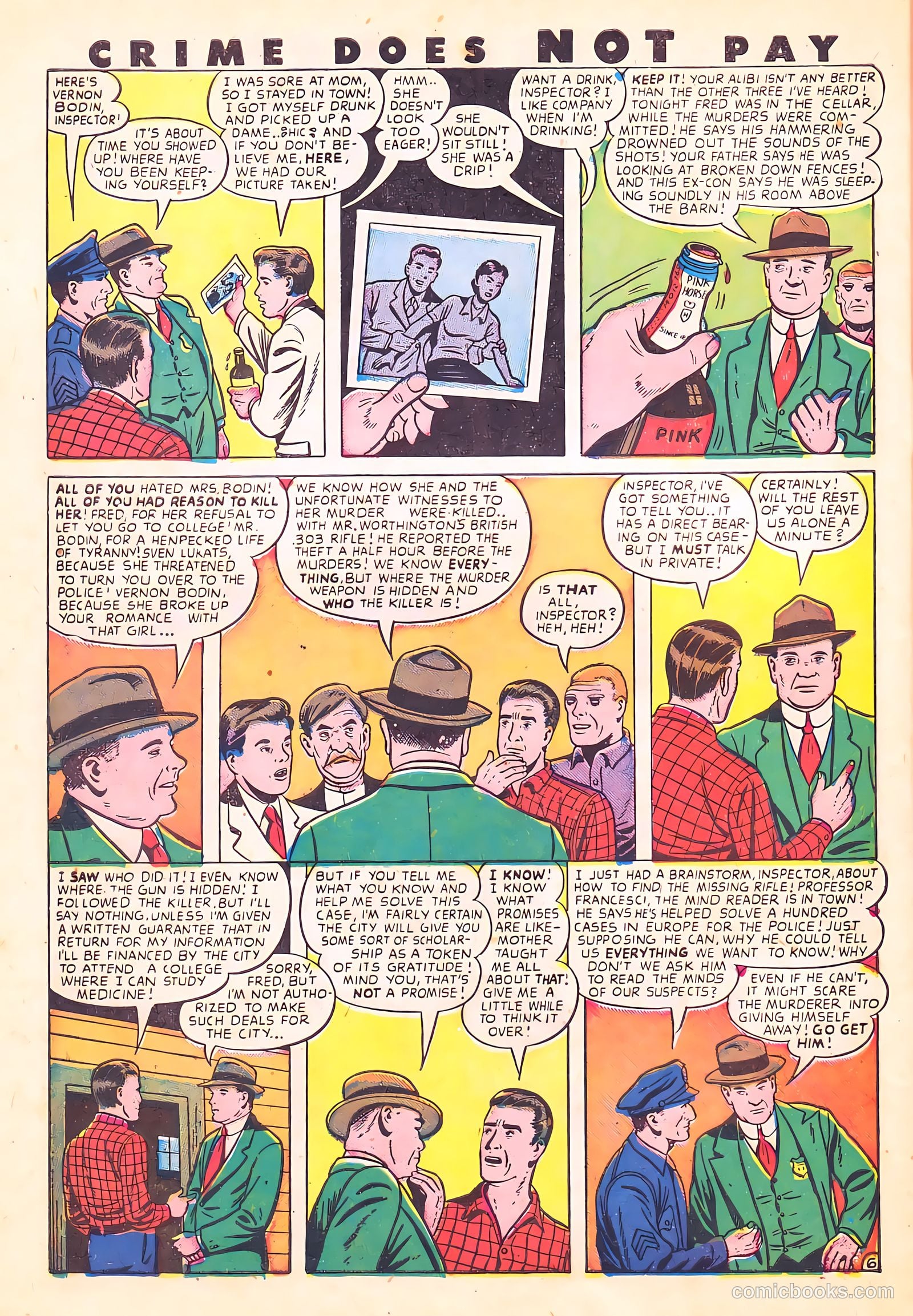Crime Does Not Pay #65 — page 45 of 52