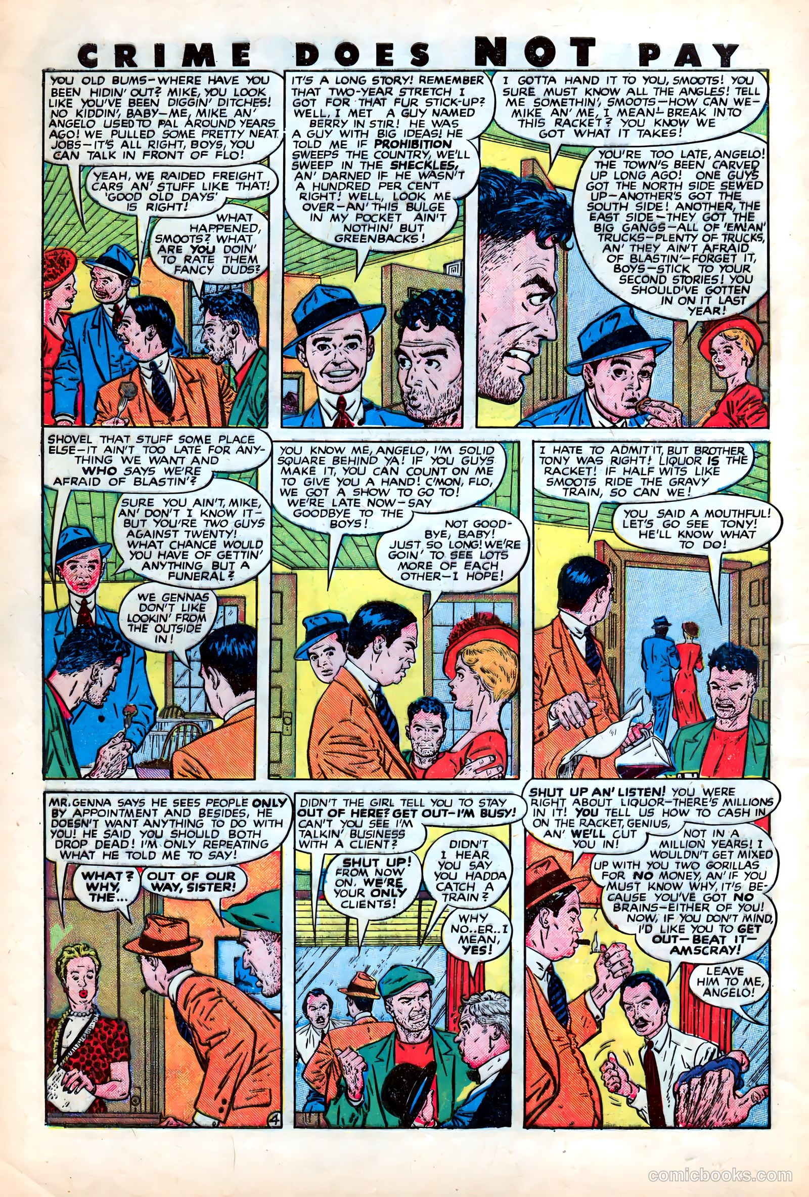 Crime Does Not Pay #66 — page 6 of 52