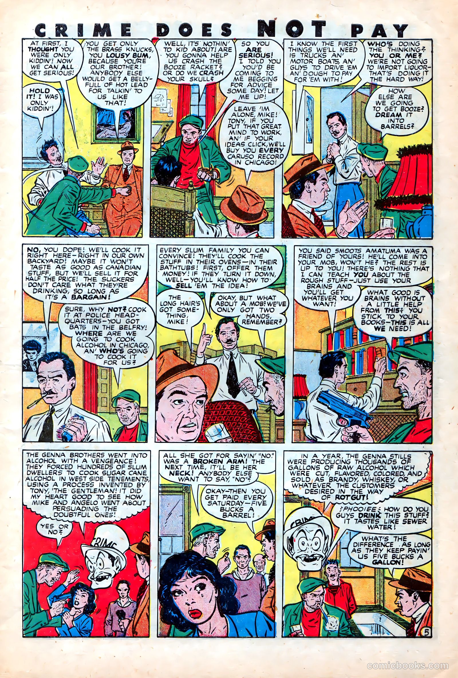 Crime Does Not Pay #66 — page 7 of 52