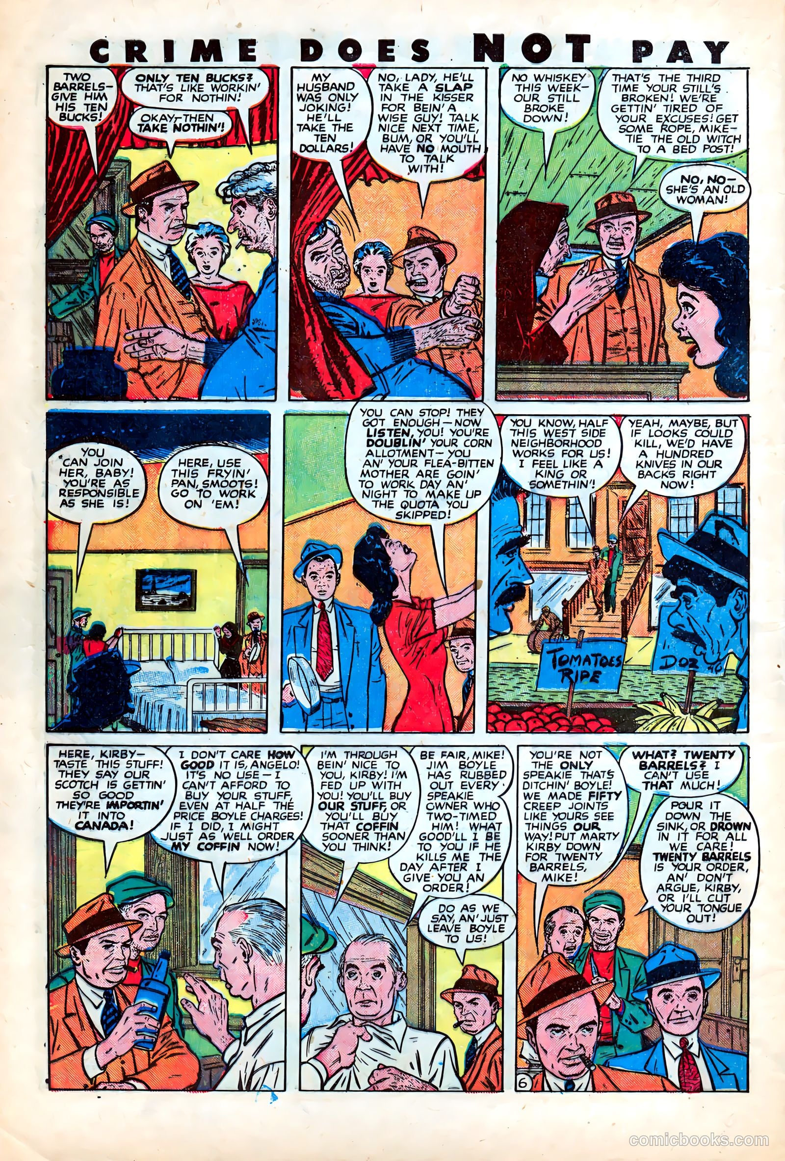 Crime Does Not Pay #66 — page 8 of 52