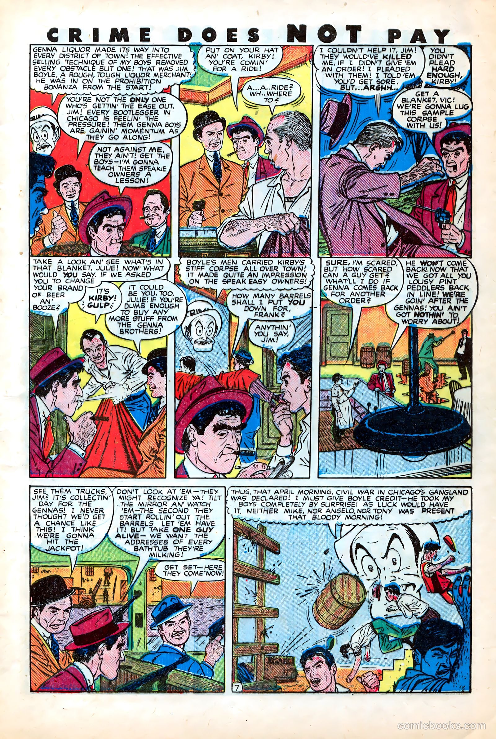 Crime Does Not Pay #66 — page 9 of 52