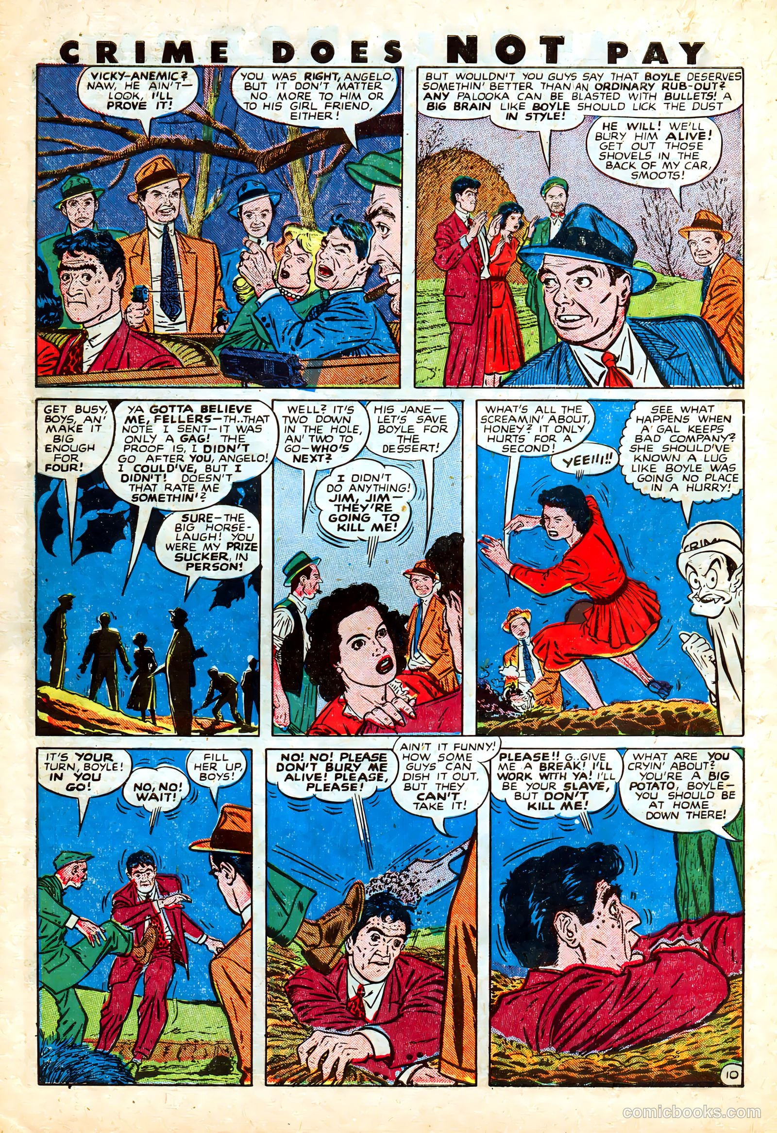 Crime Does Not Pay #66 — page 12 of 52