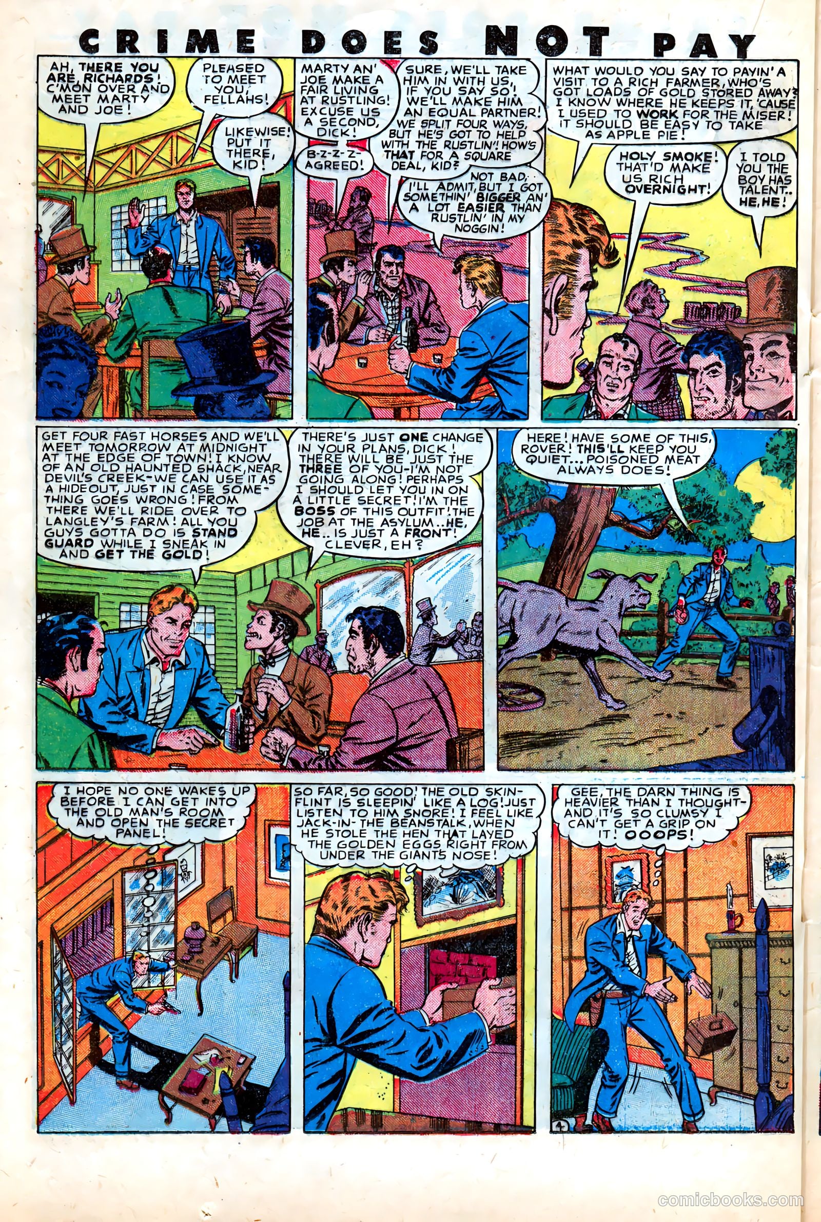 Crime Does Not Pay #66 — page 30 of 52