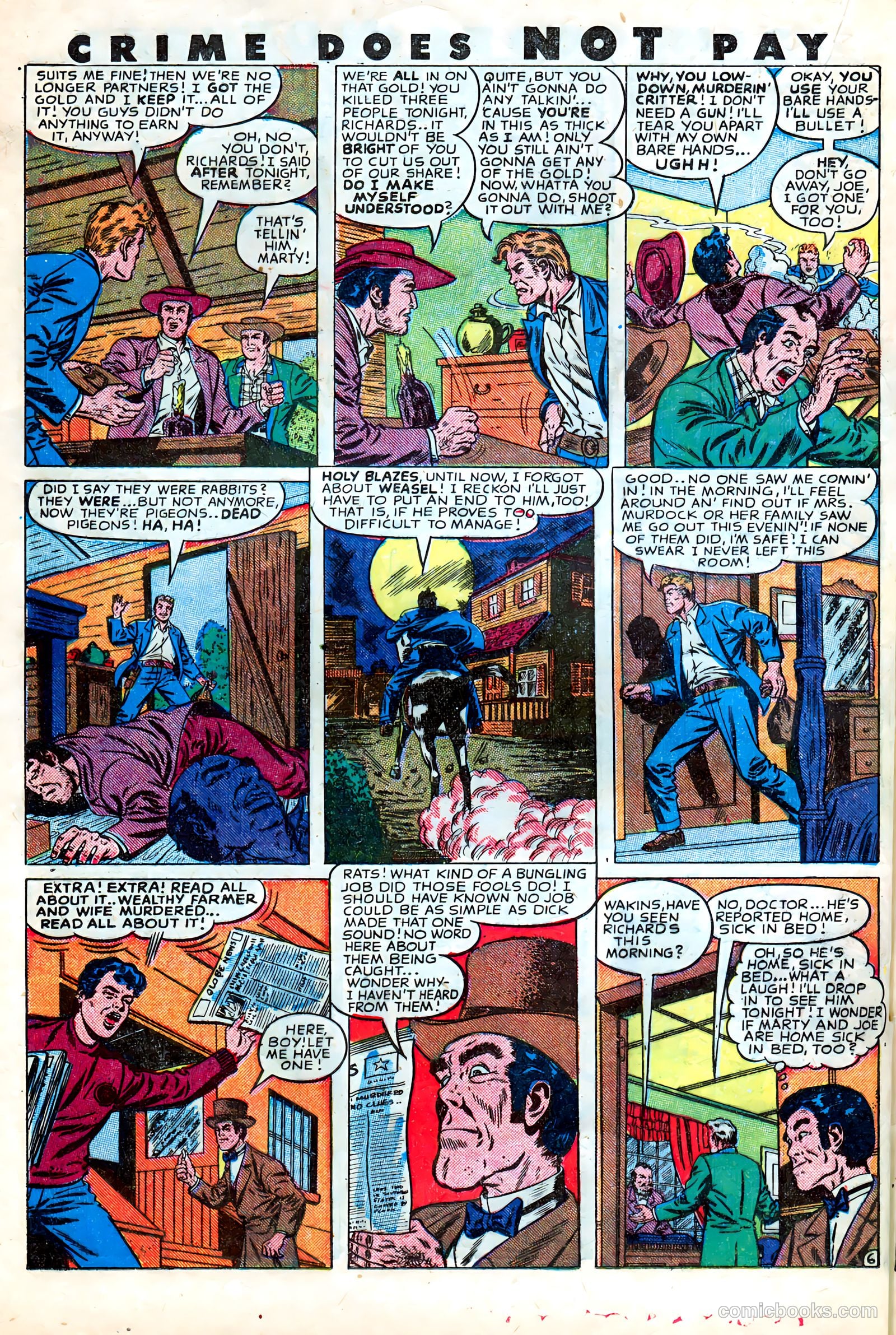 Crime Does Not Pay #66 — page 32 of 52