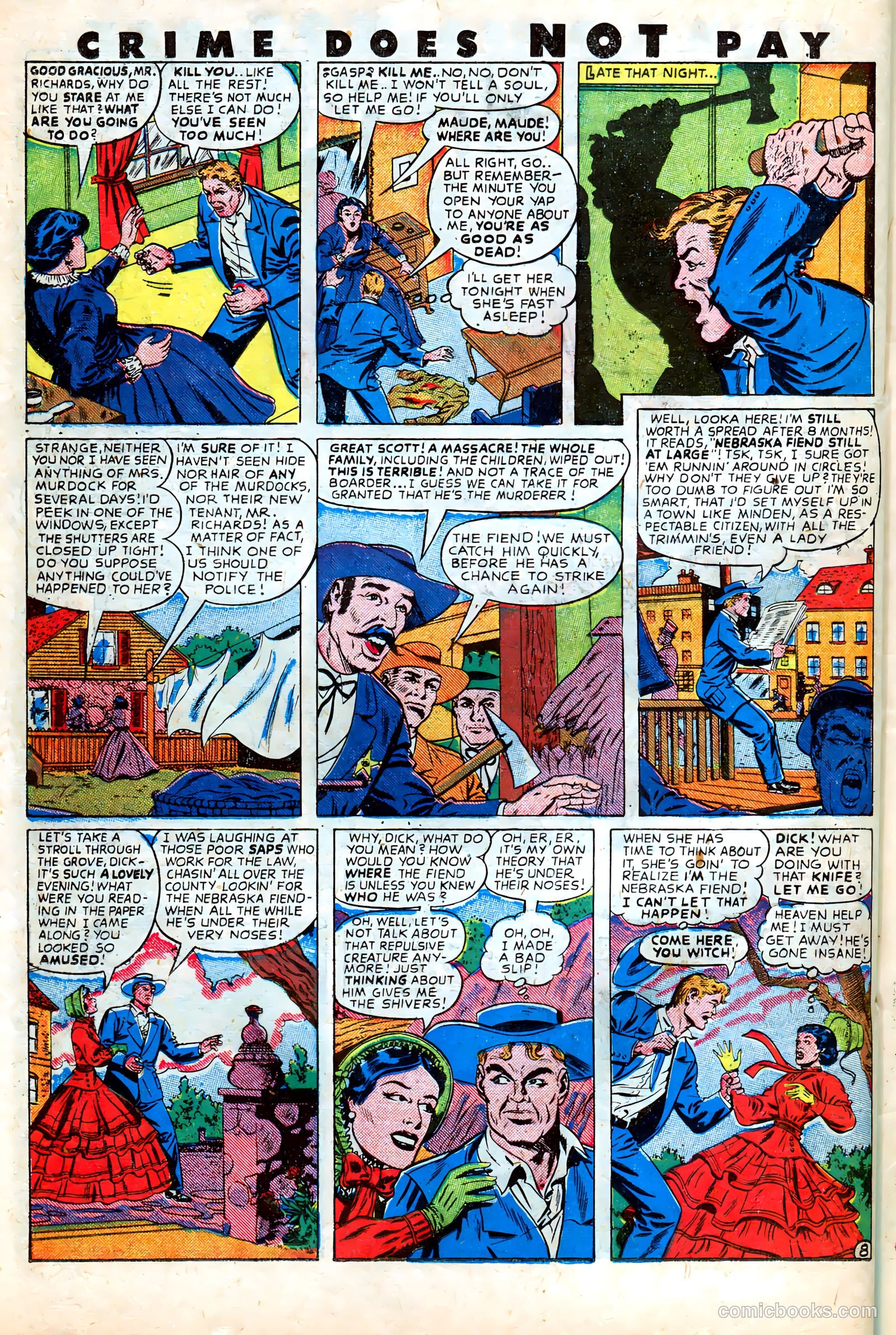 Crime Does Not Pay #66 — page 34 of 52