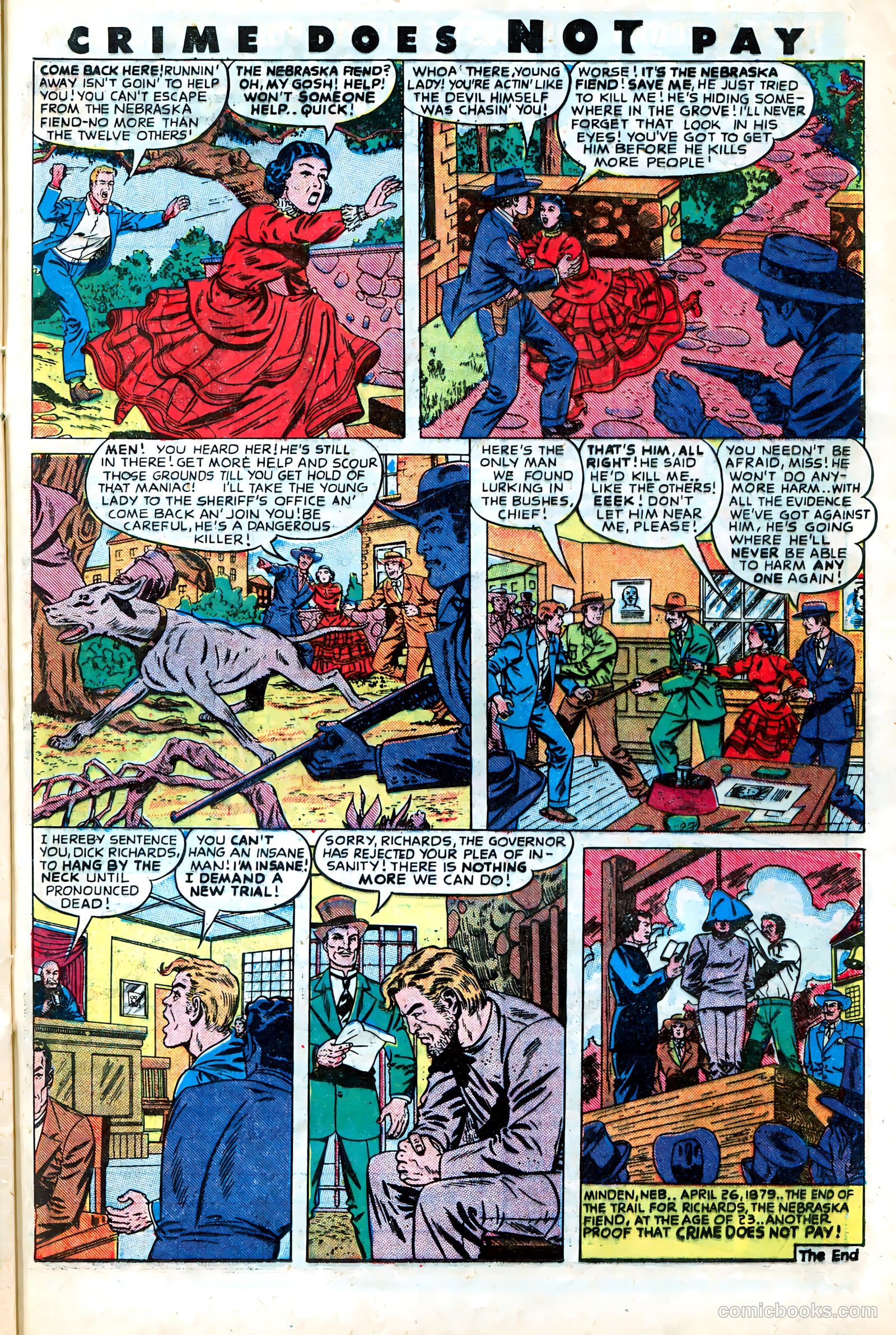 Crime Does Not Pay #66 — page 35 of 52