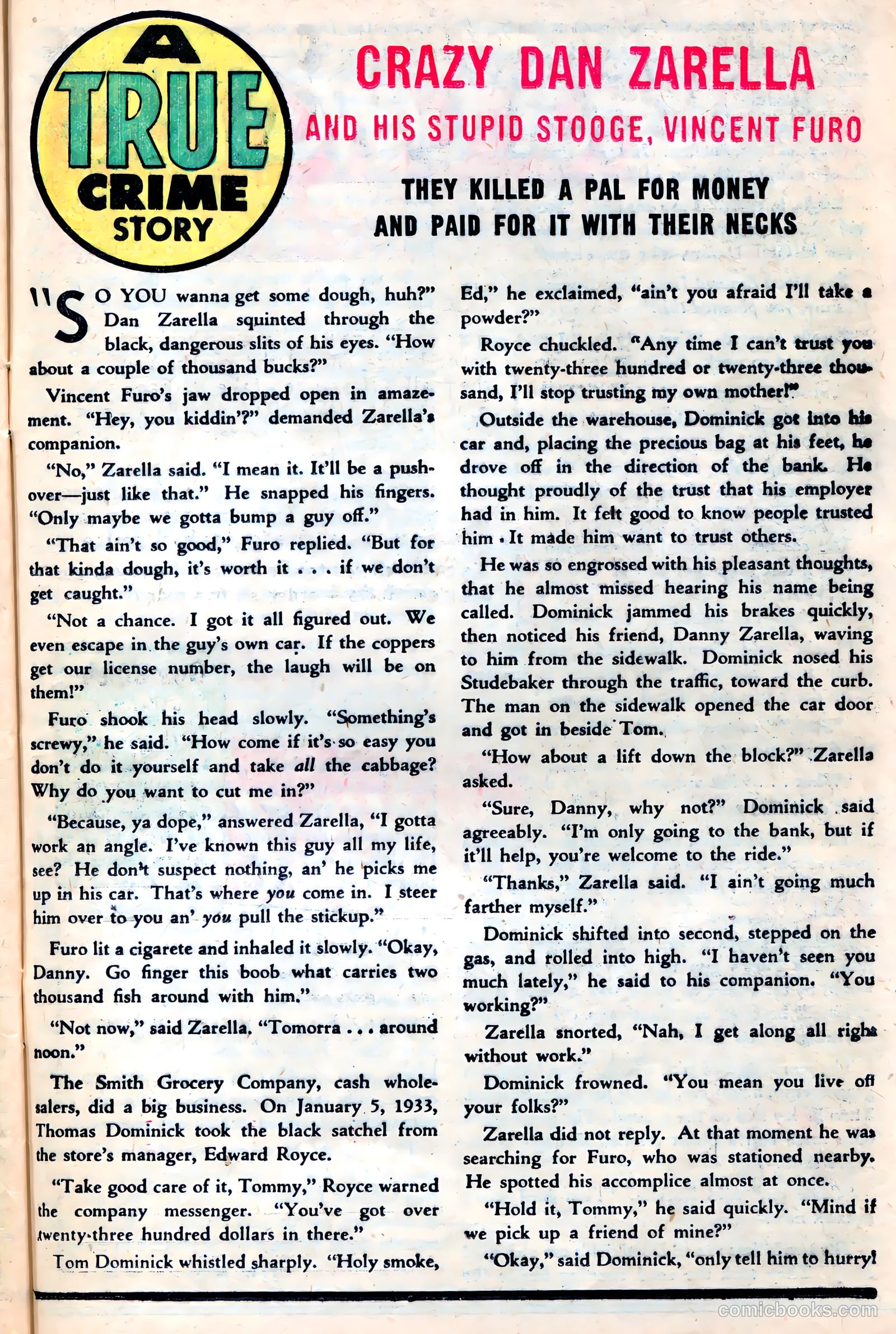 Crime Does Not Pay #66 — page 37 of 52