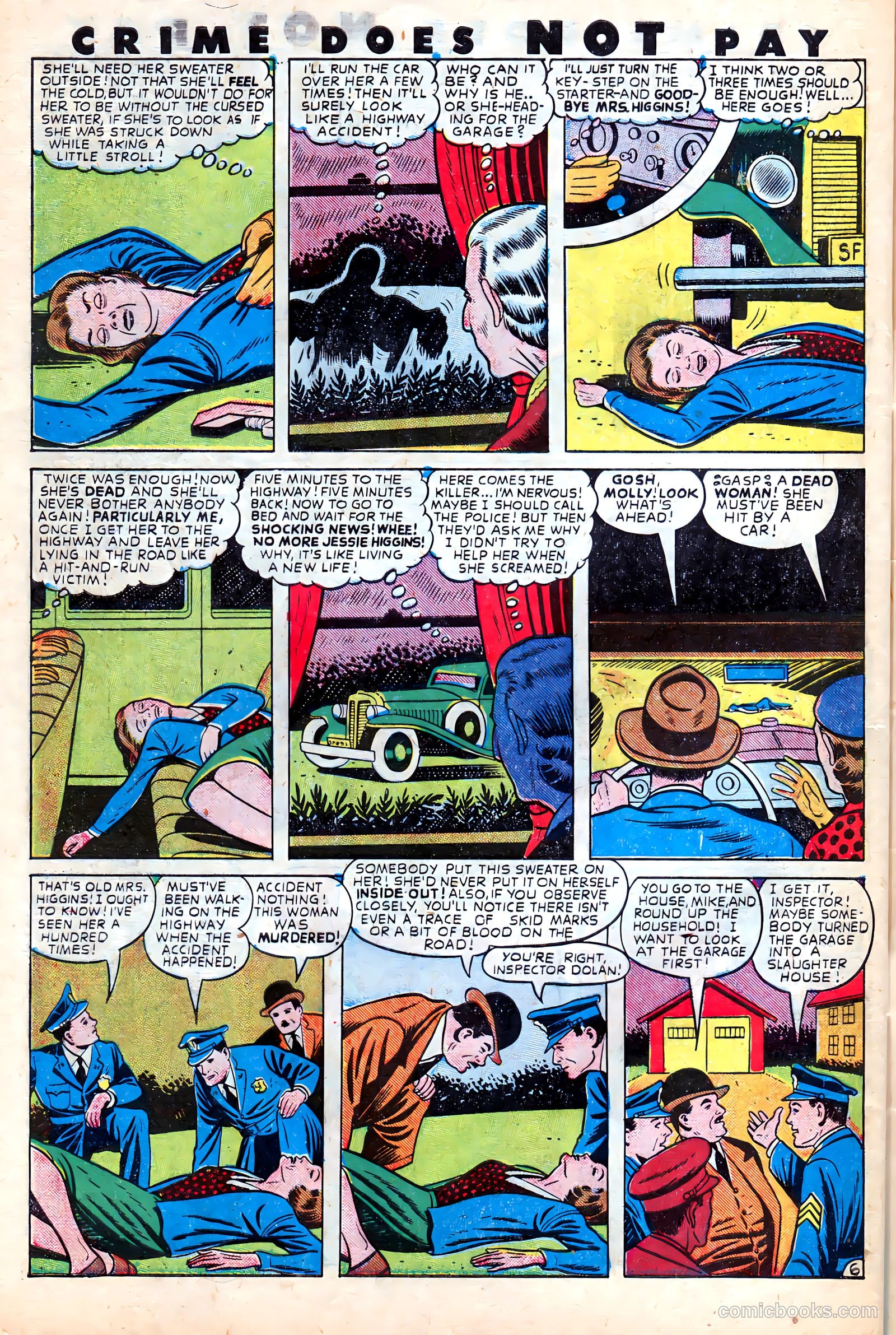 Crime Does Not Pay #66 — page 46 of 52