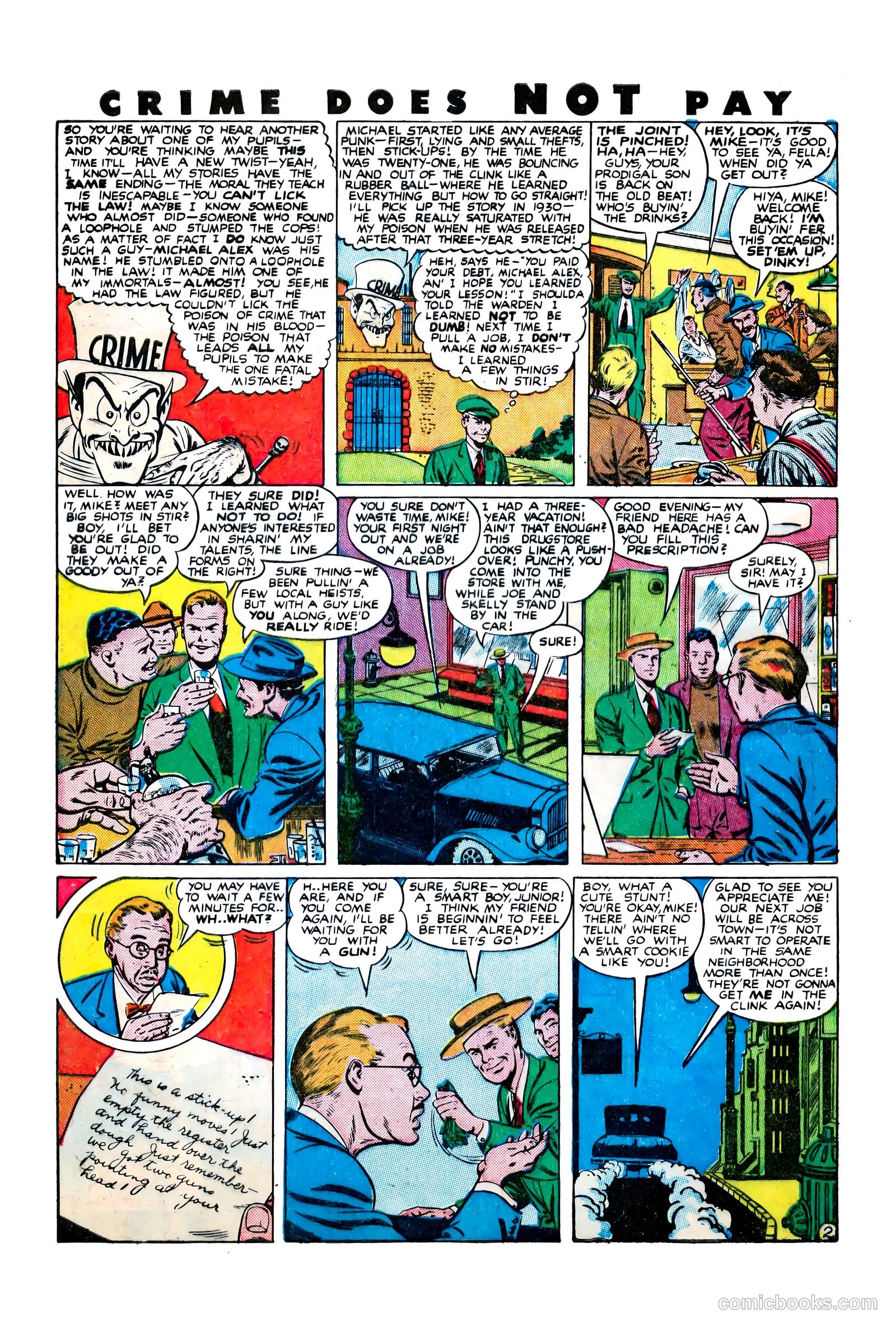 Crime Does Not Pay #67 — page 4 of 52