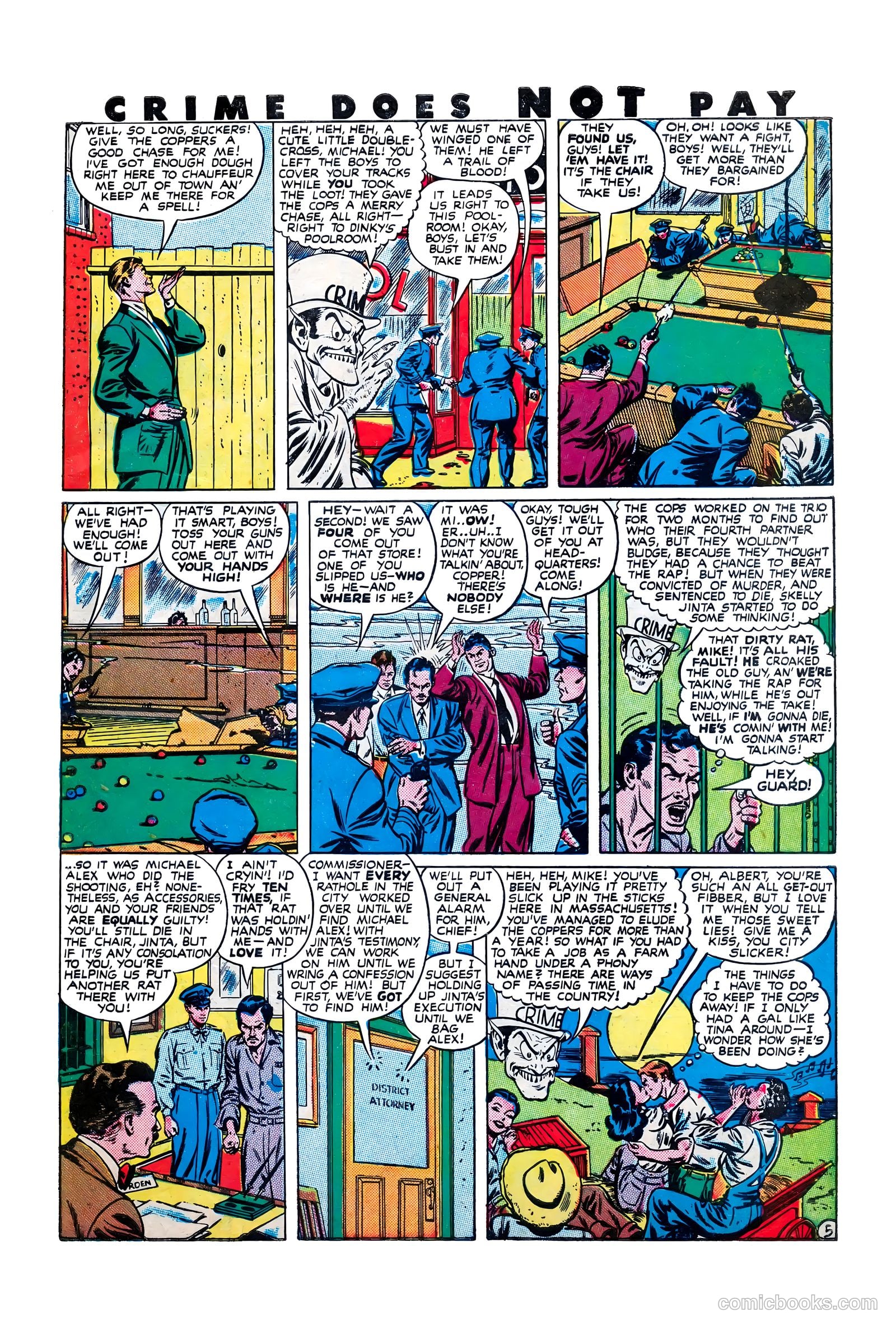 Crime Does Not Pay #67 — page 7 of 52