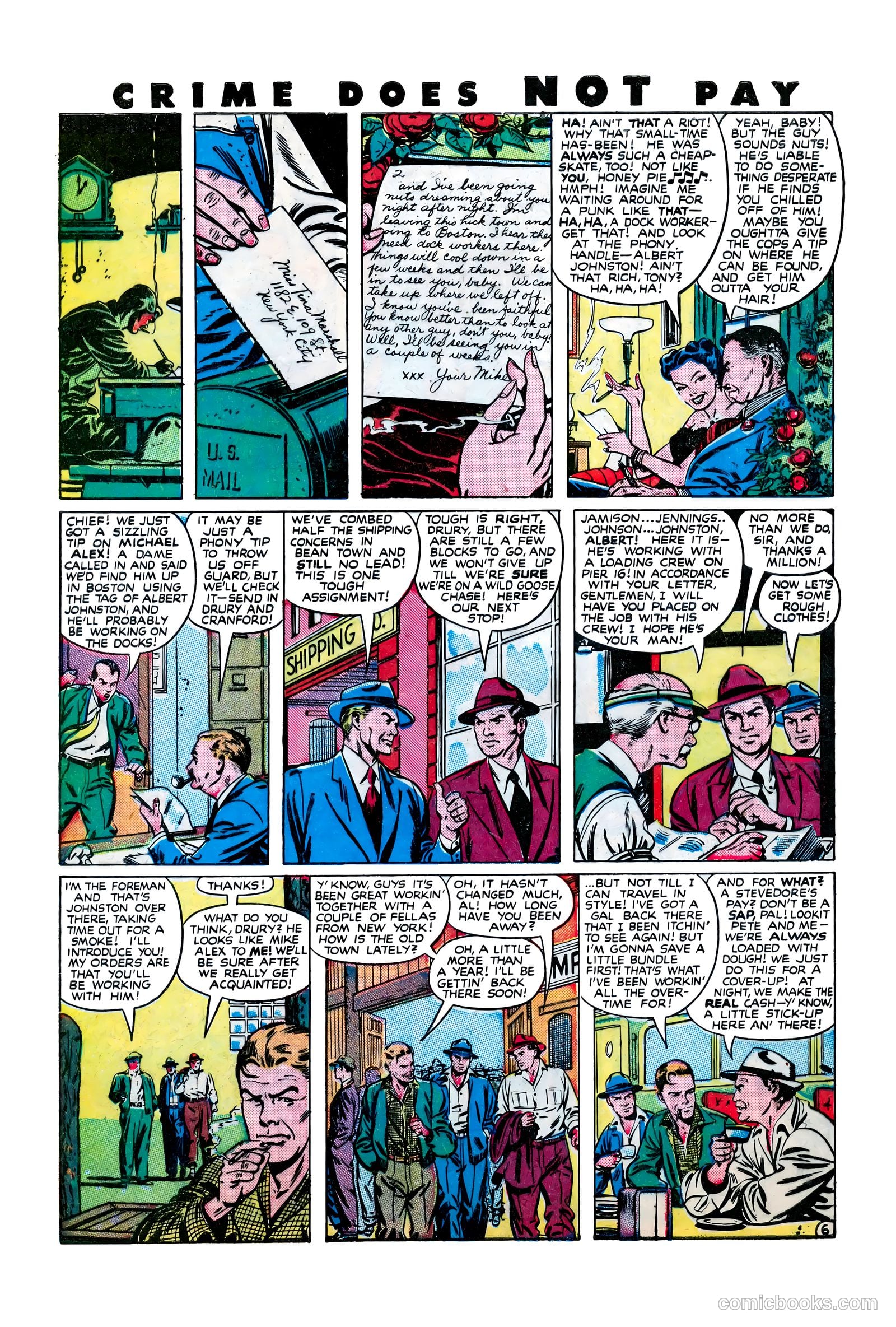 Crime Does Not Pay #67 — page 8 of 52