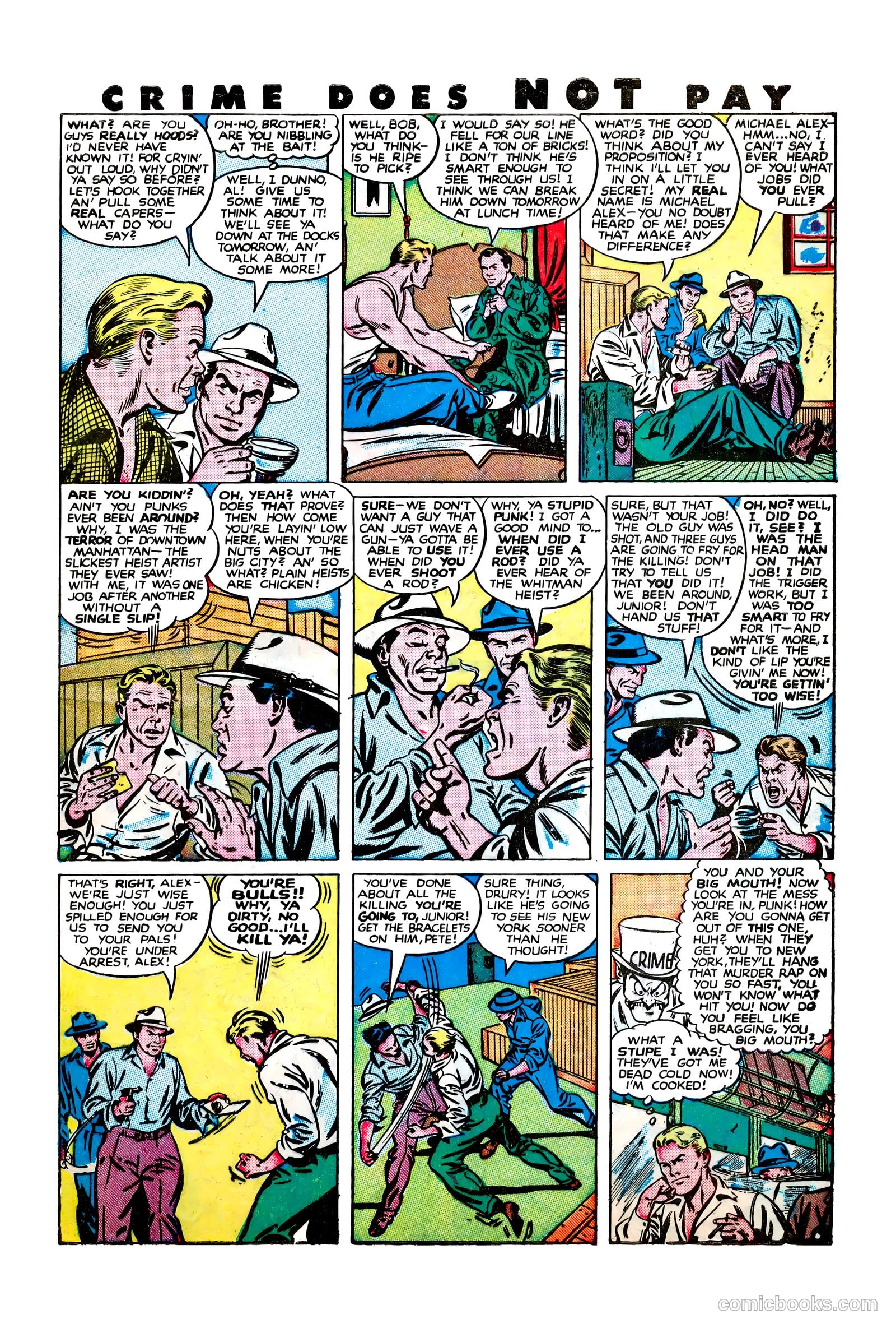 Crime Does Not Pay #67 — page 9 of 52