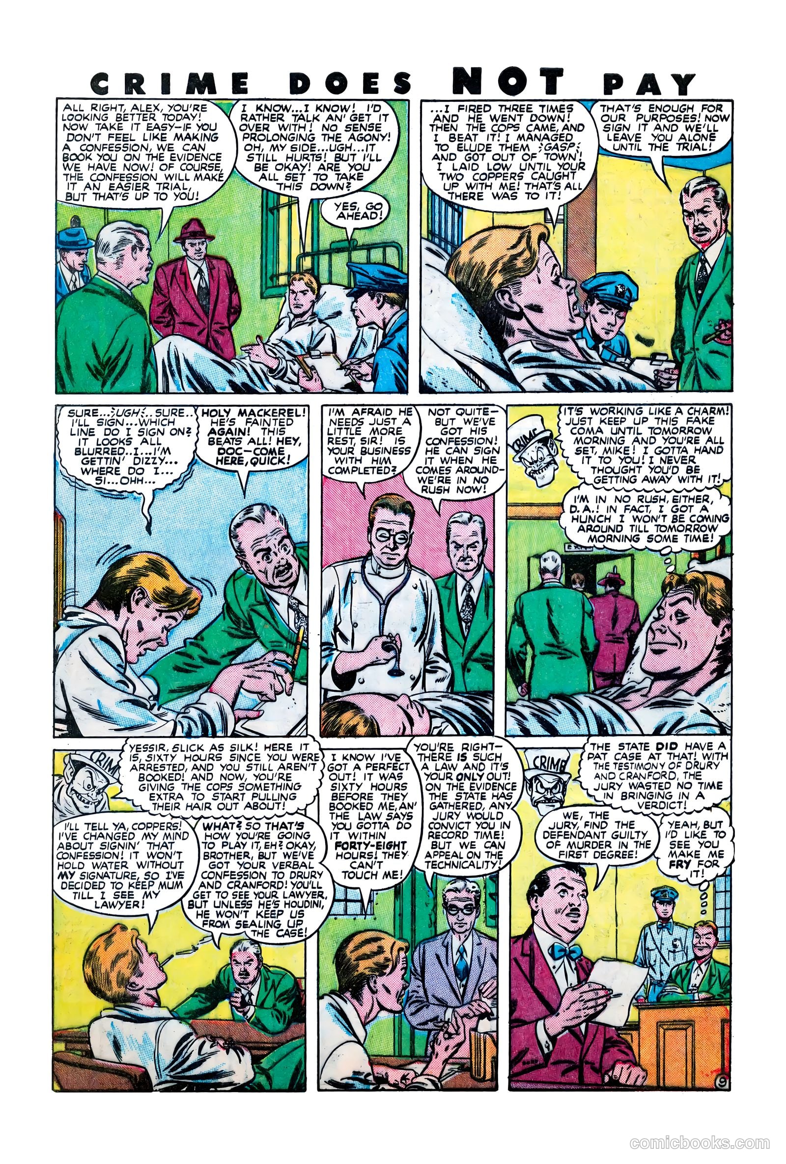 Crime Does Not Pay #67 — page 11 of 52