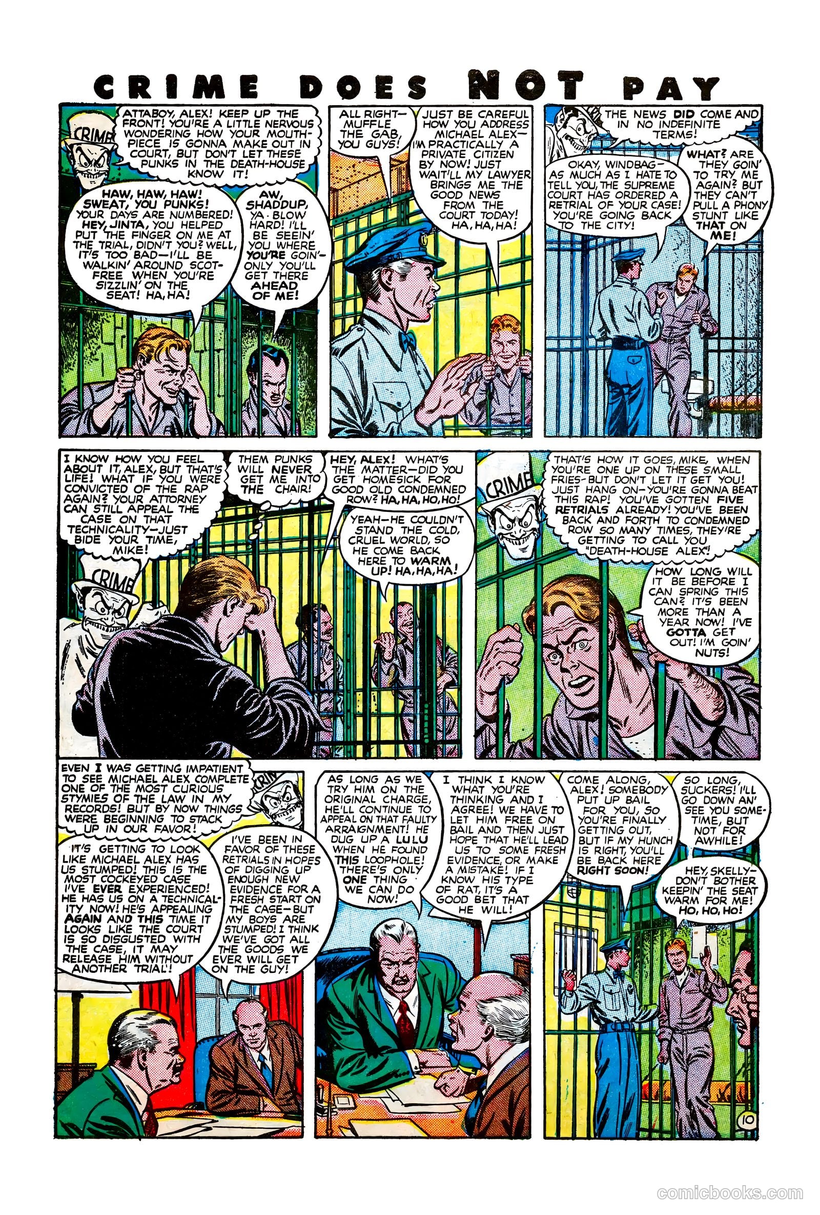 Crime Does Not Pay #67 — page 12 of 52