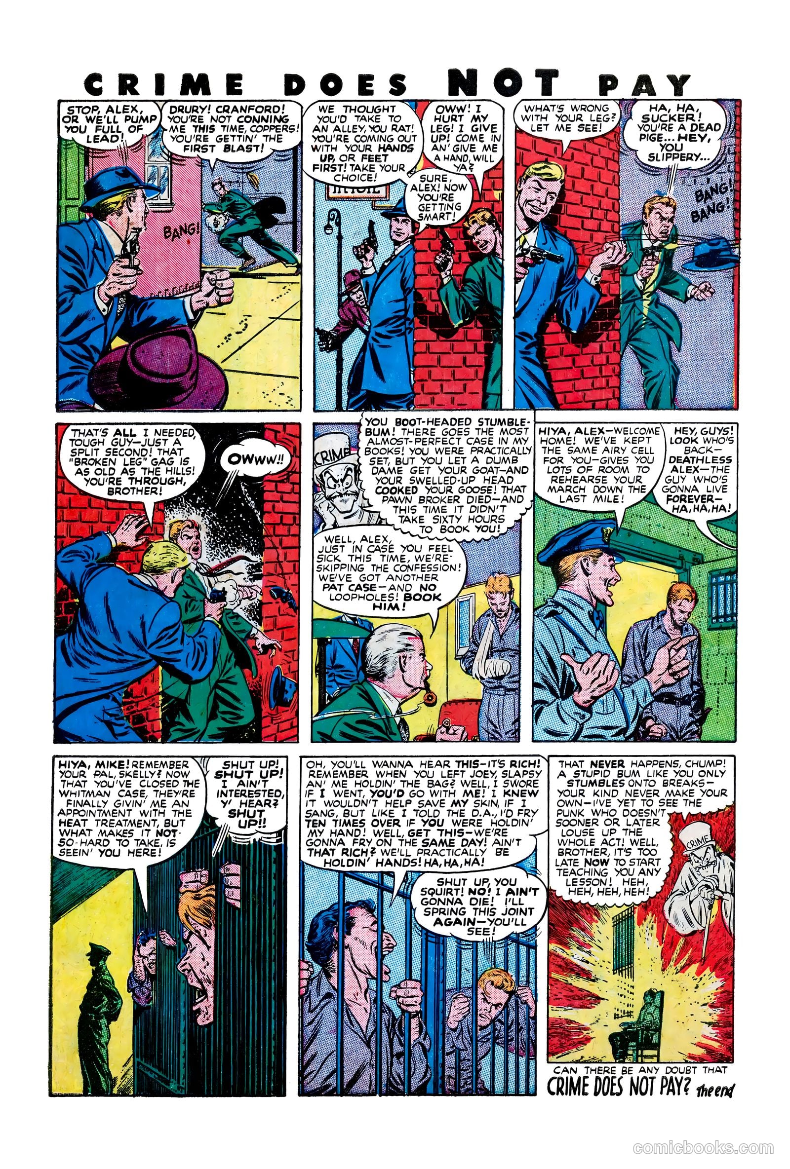 Crime Does Not Pay #67 — page 14 of 52