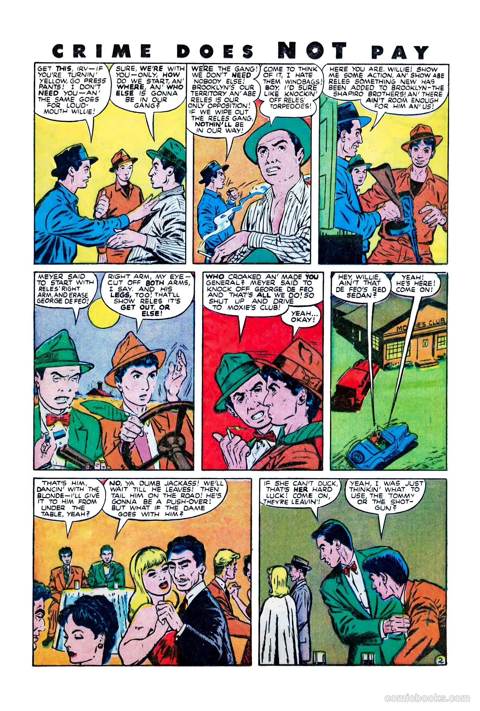 Crime Does Not Pay #67 — page 16 of 52