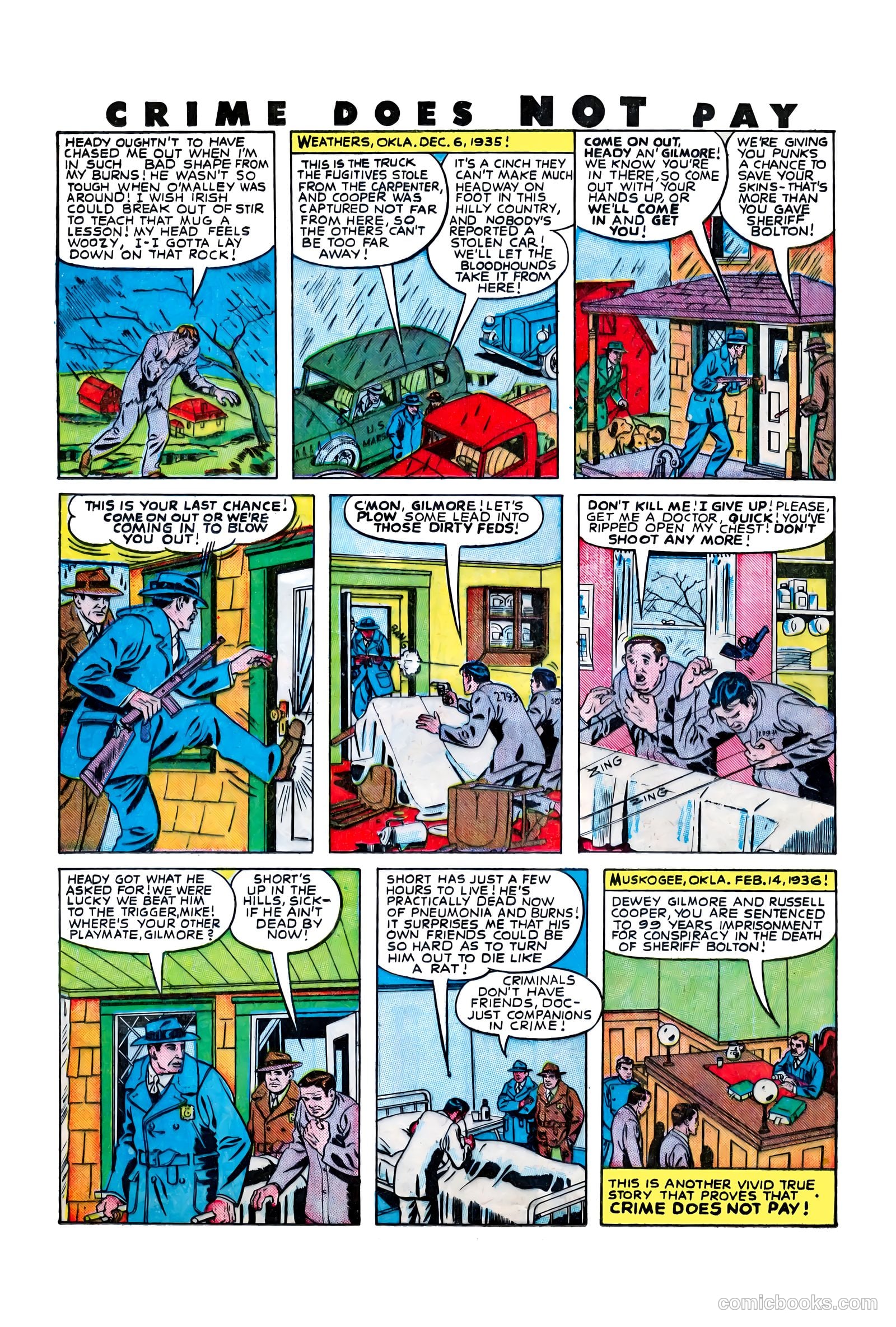Crime Does Not Pay #67 — page 30 of 52